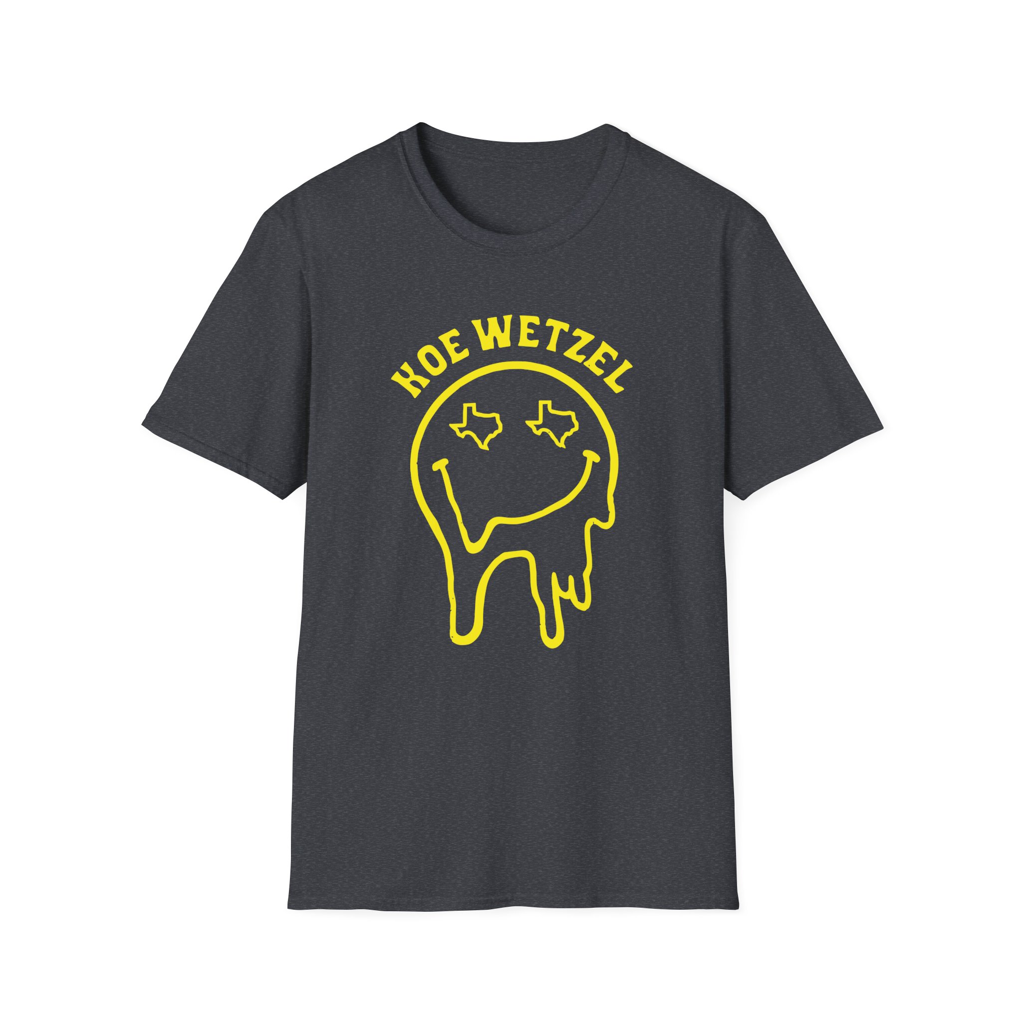 Koe Wetzel Drippy Smiley Unisex Softstyle T-Shirt