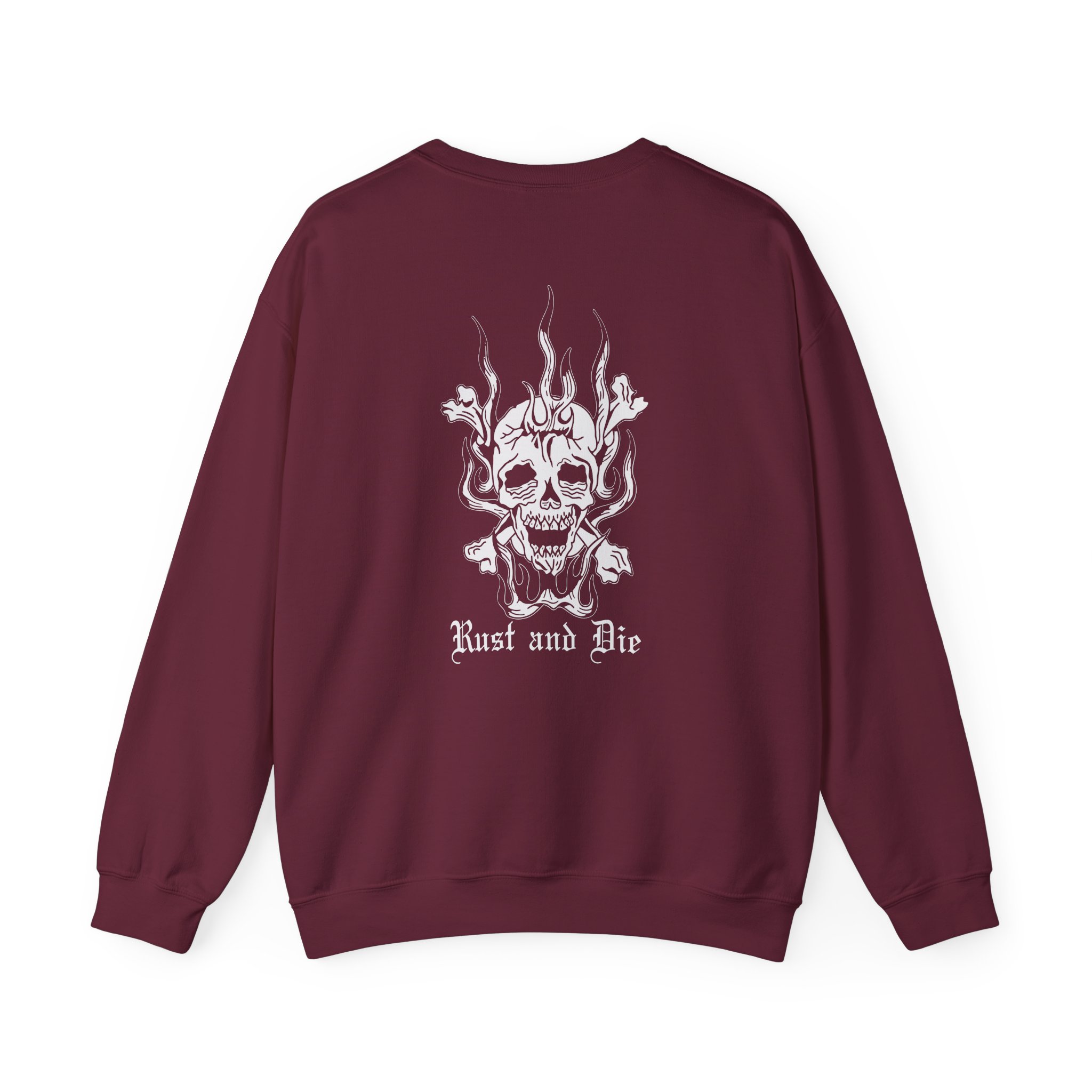 Kublai Khan - Rust and Die Unisex Heavy Blendâ„¢ Crewneck Sweatshirt