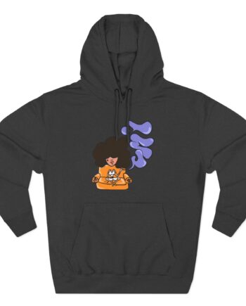 Umi Three-Panel Fleece Hoodie
