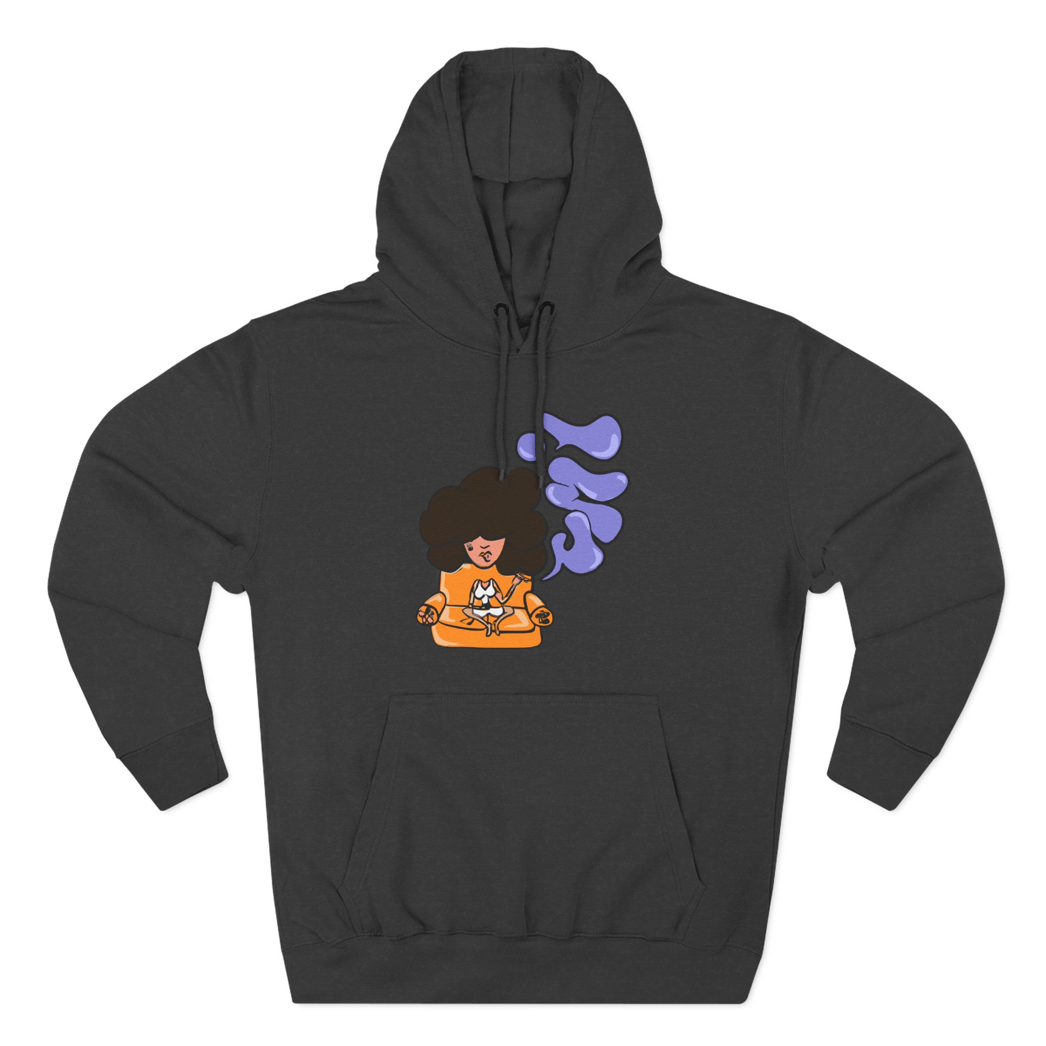 Umi Three-Panel Fleece Hoodie