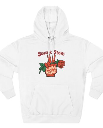 Seasick Steve Love & Peace Three-Panel Fleece Hoodie