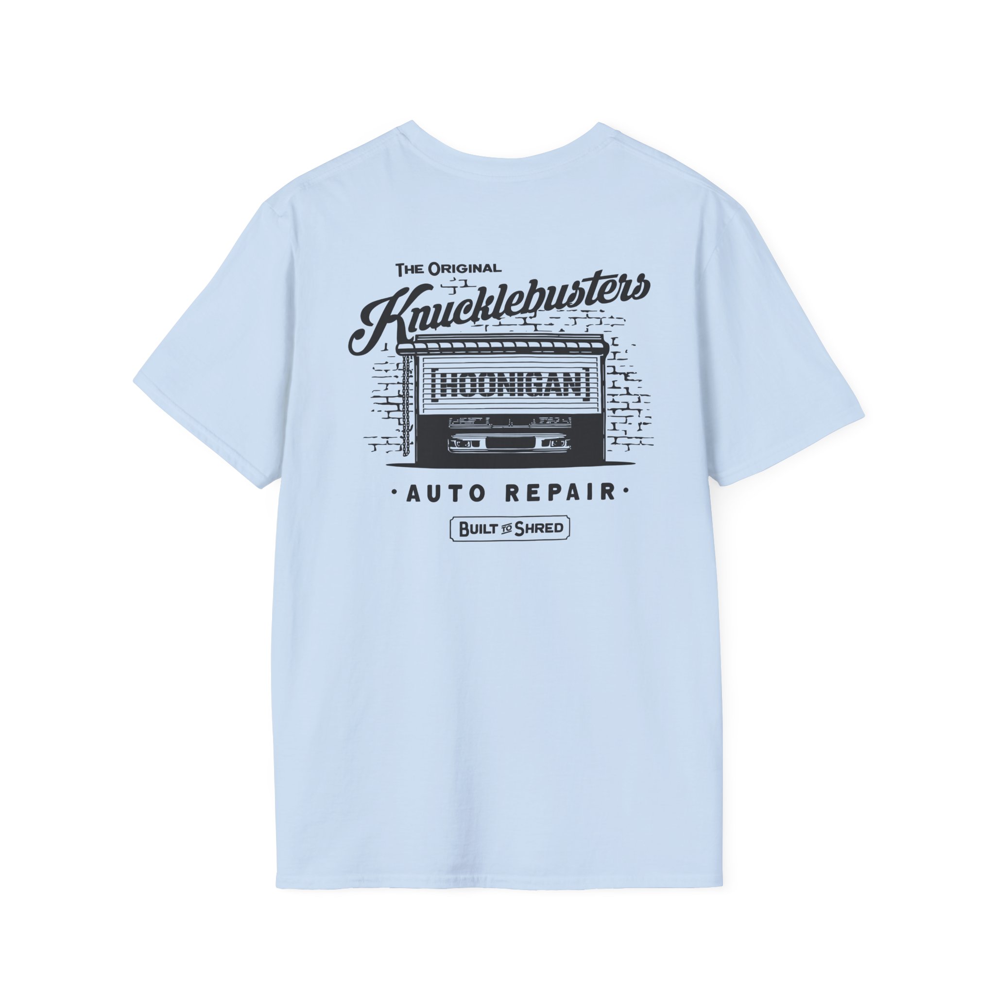 Hoonigan Knucklebusters Auto Repair Unisex Softstyle T-Shirt