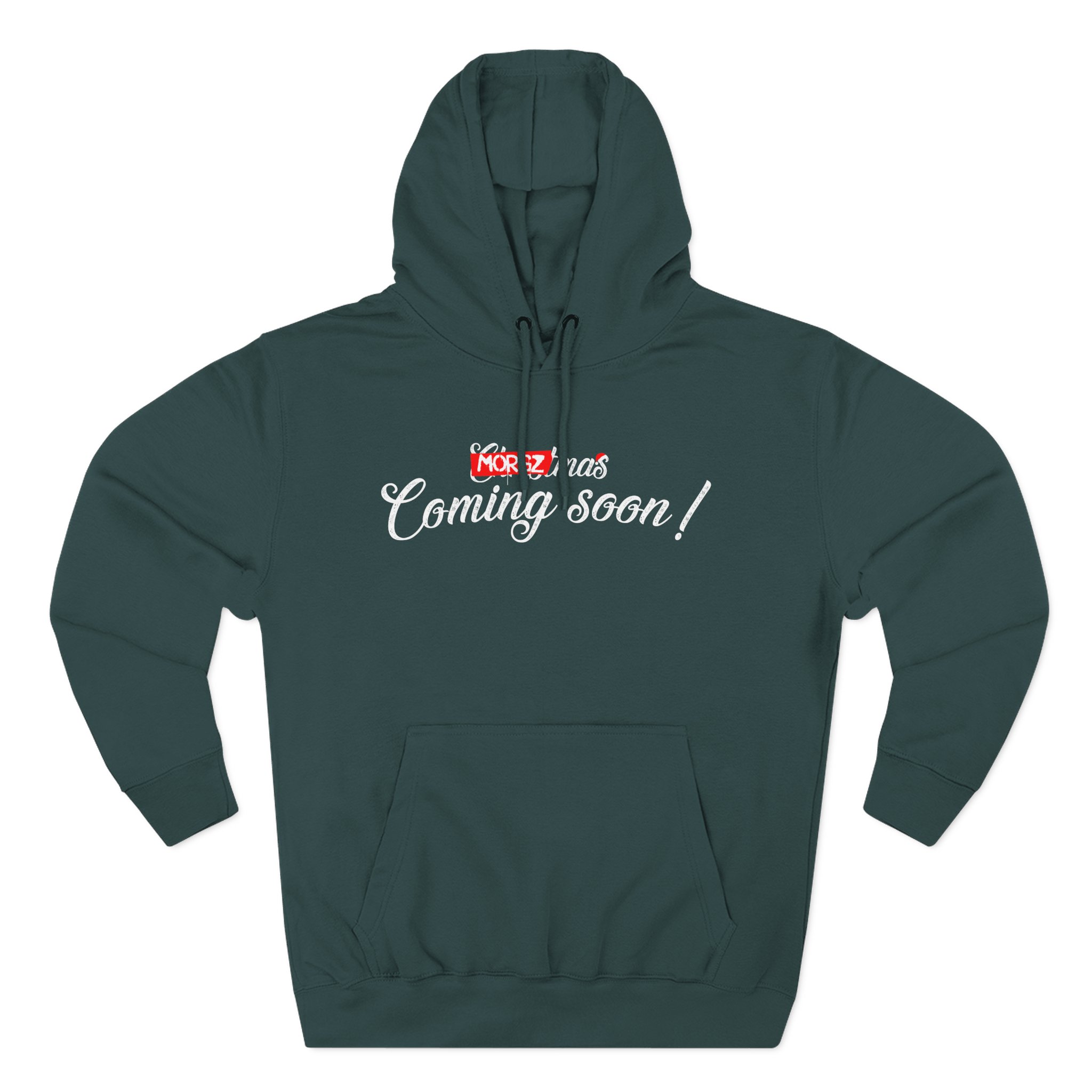 Morgz Christmas Three-Panel Fleece Hoodie