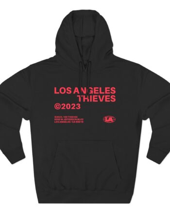 Los Angeles Thieves Three-panel Fleece Hoodie