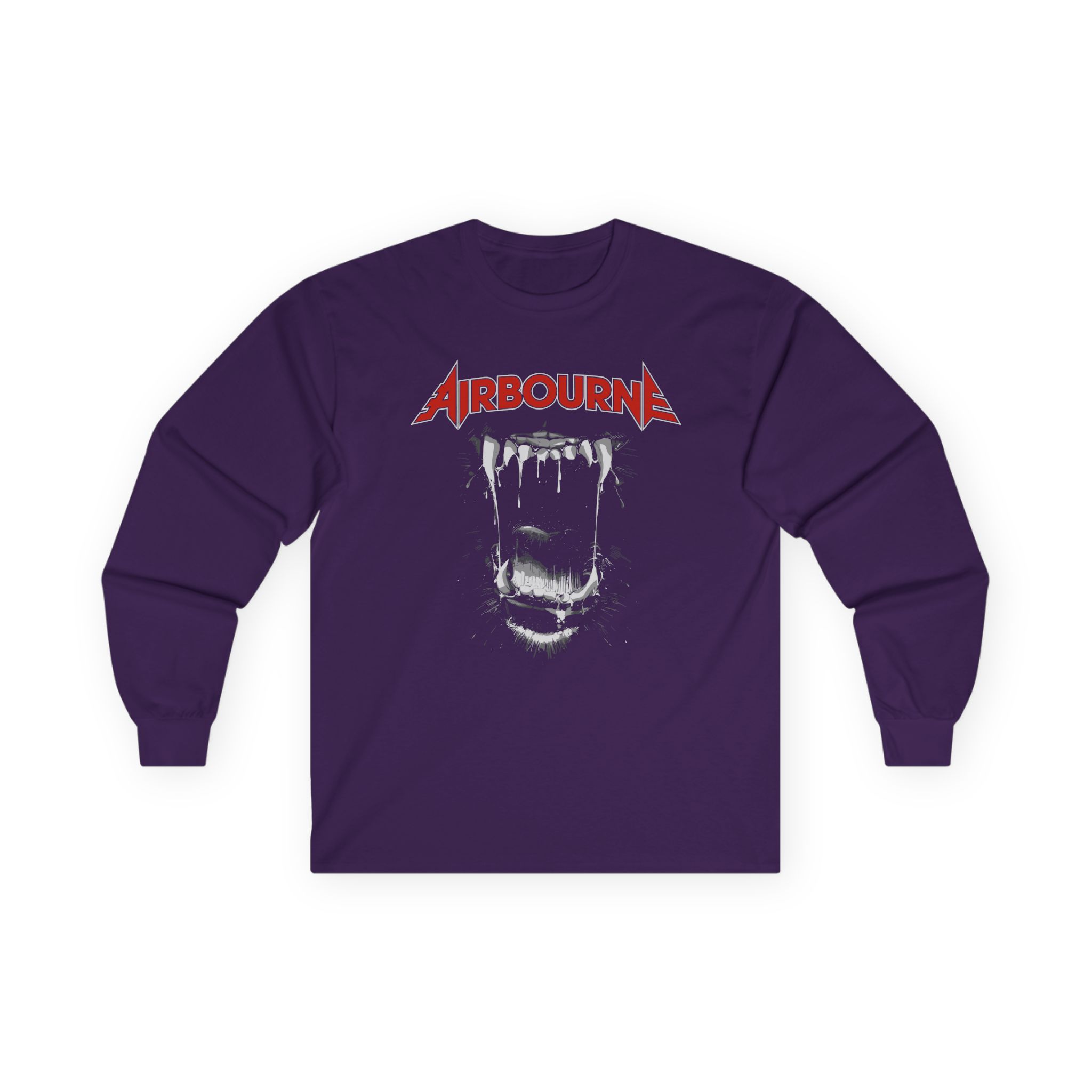 Airbourne Black Dog Barking Tracks Unisex Ultra Cotton Long Sleeve Tee