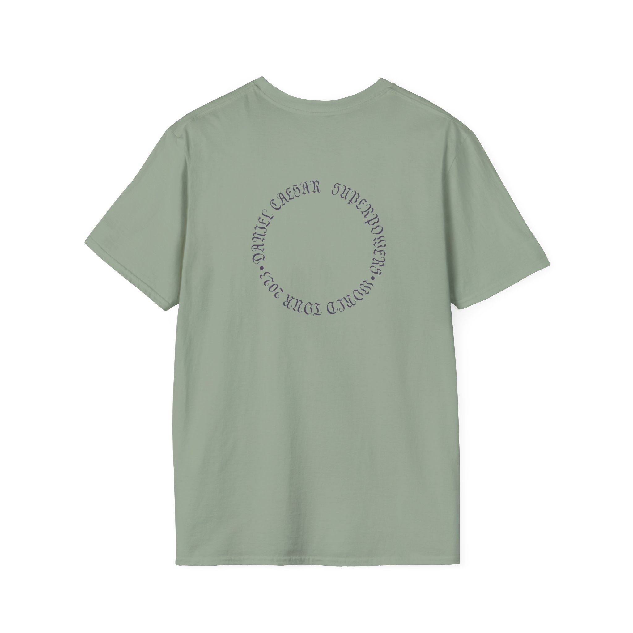 Daniel Caesar Superpowers World Tour Unisex Softstyle T-Shirt