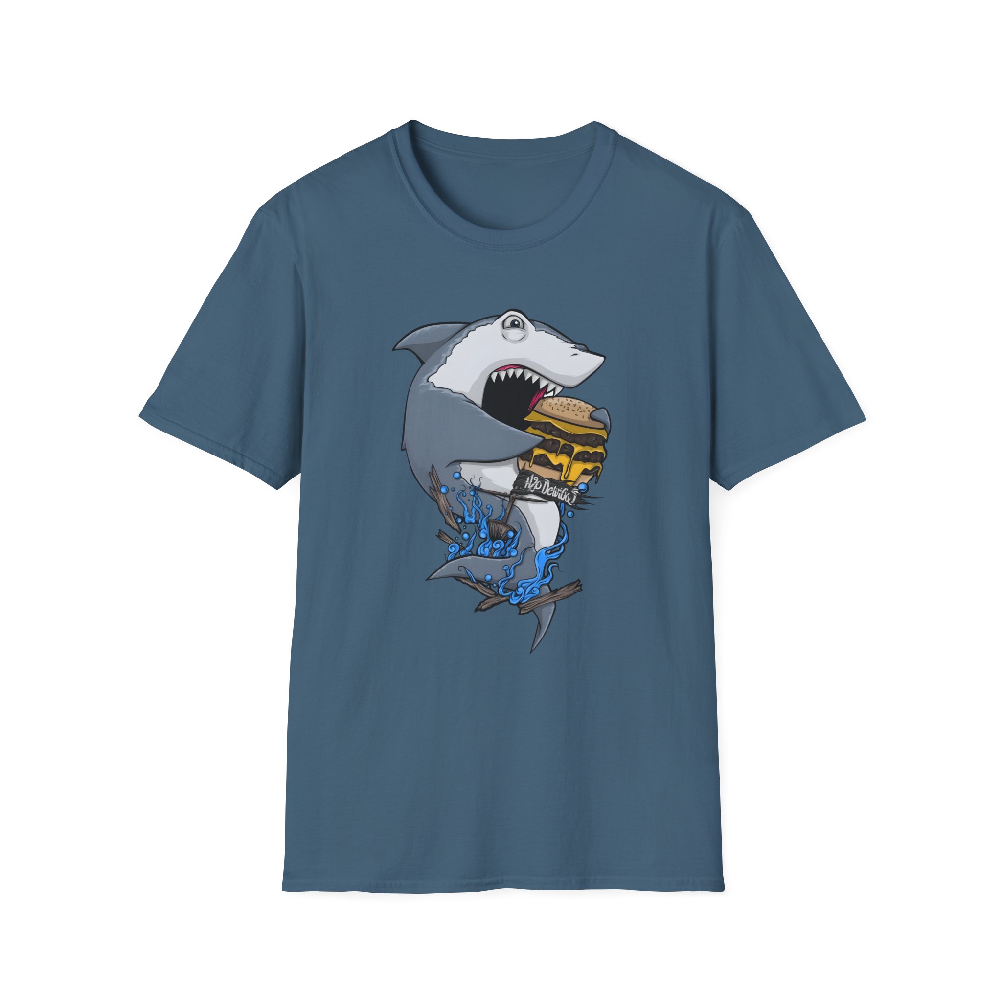 H2odelirious Hungry Shark Unisex Softstyle T-Shirt