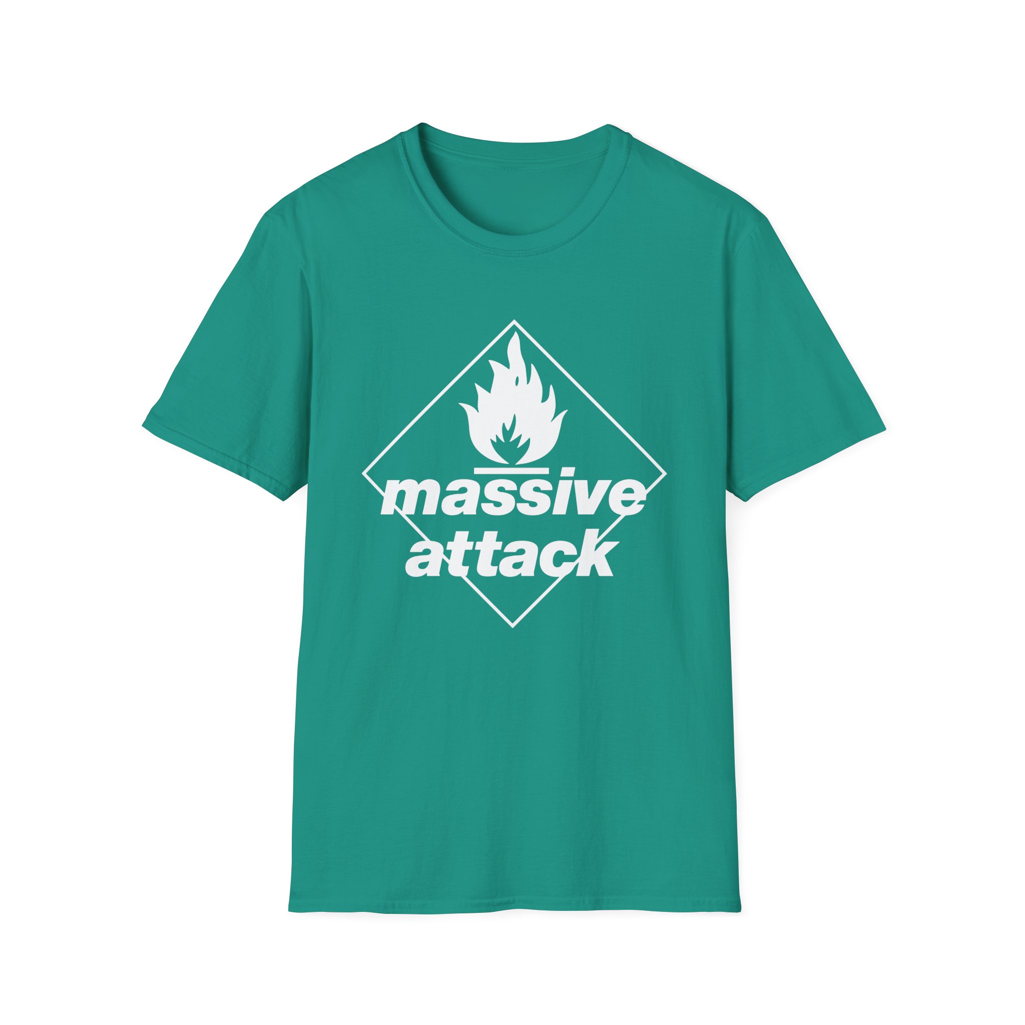 Massive Attack Blue Lines Unisex Softstyle T-Shirt