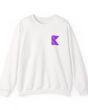 Kaskade Plum K Unisex Heavy Blend™ Crewneck Sweatshirt