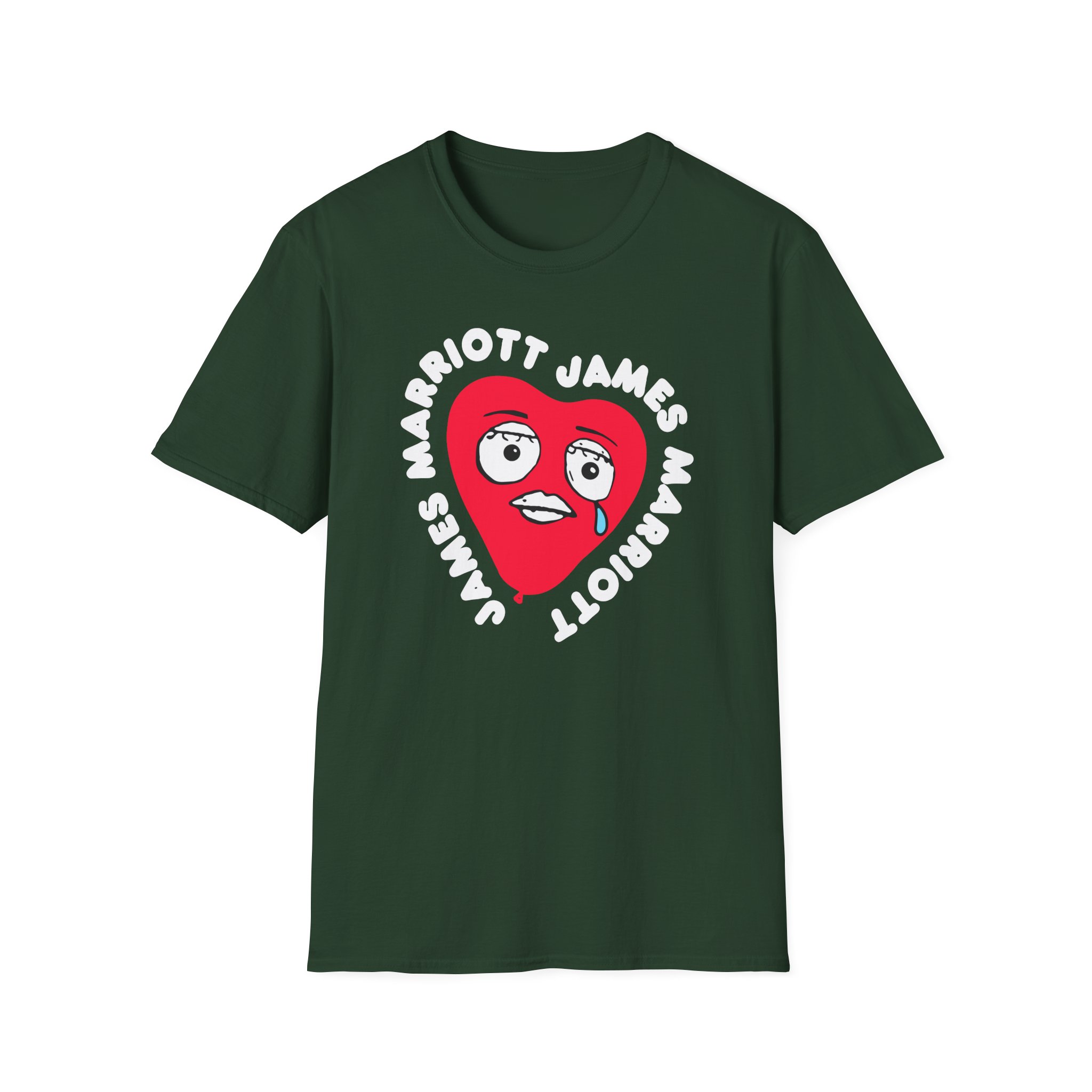 James Marriott Are We There Yet Heart Unisex Softstyle T-Shirt