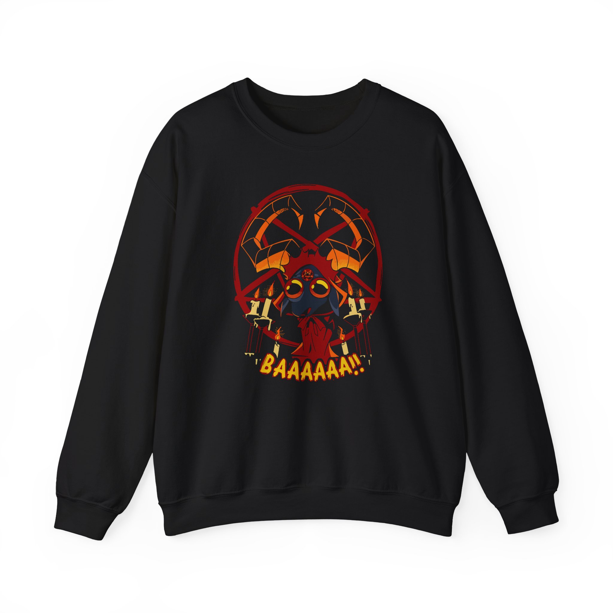 Vivziepop Baaaa! Unisex Heavy Blendâ„¢ Crewneck Sweatshirt