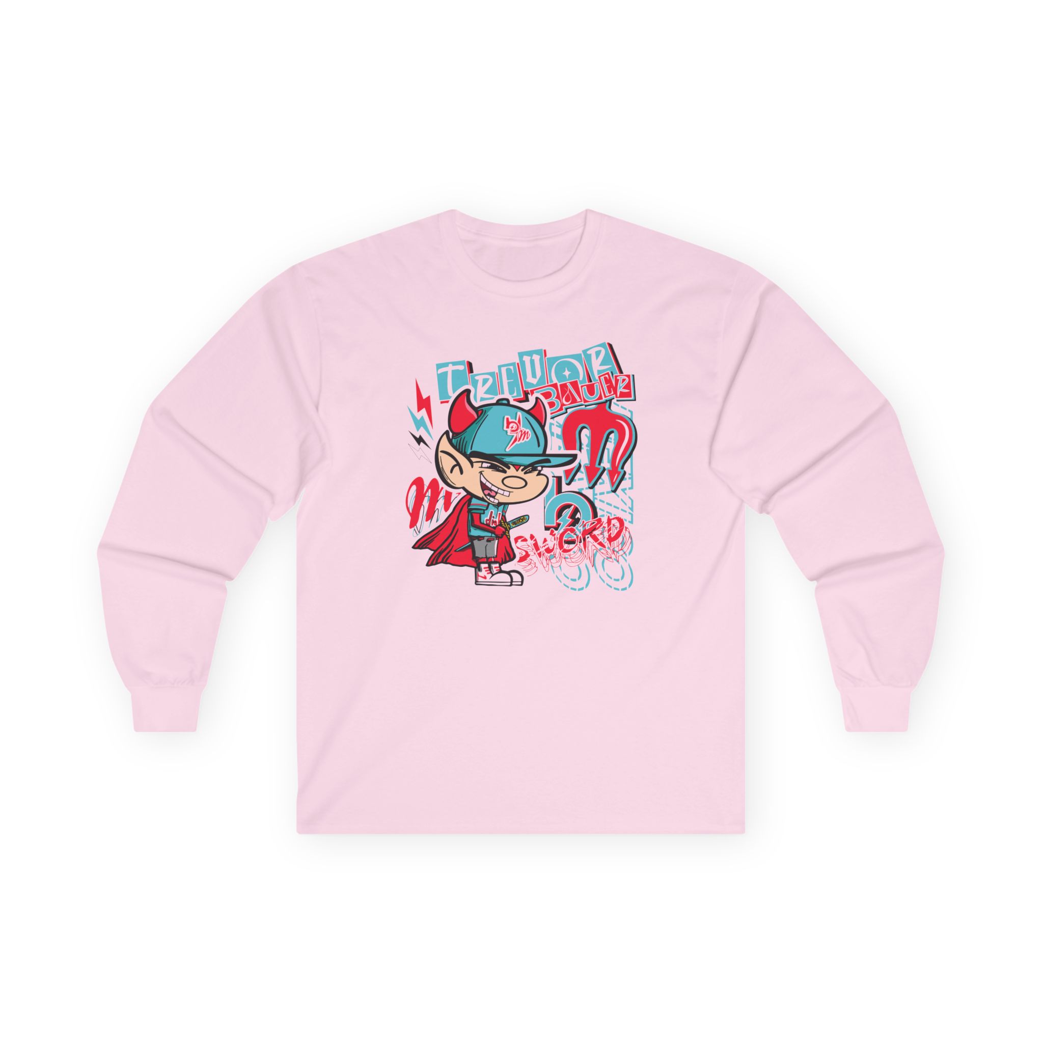 Trevor Bauer Diablo's Cartoon Unisex Ultra Cotton Long Sleeve Tee