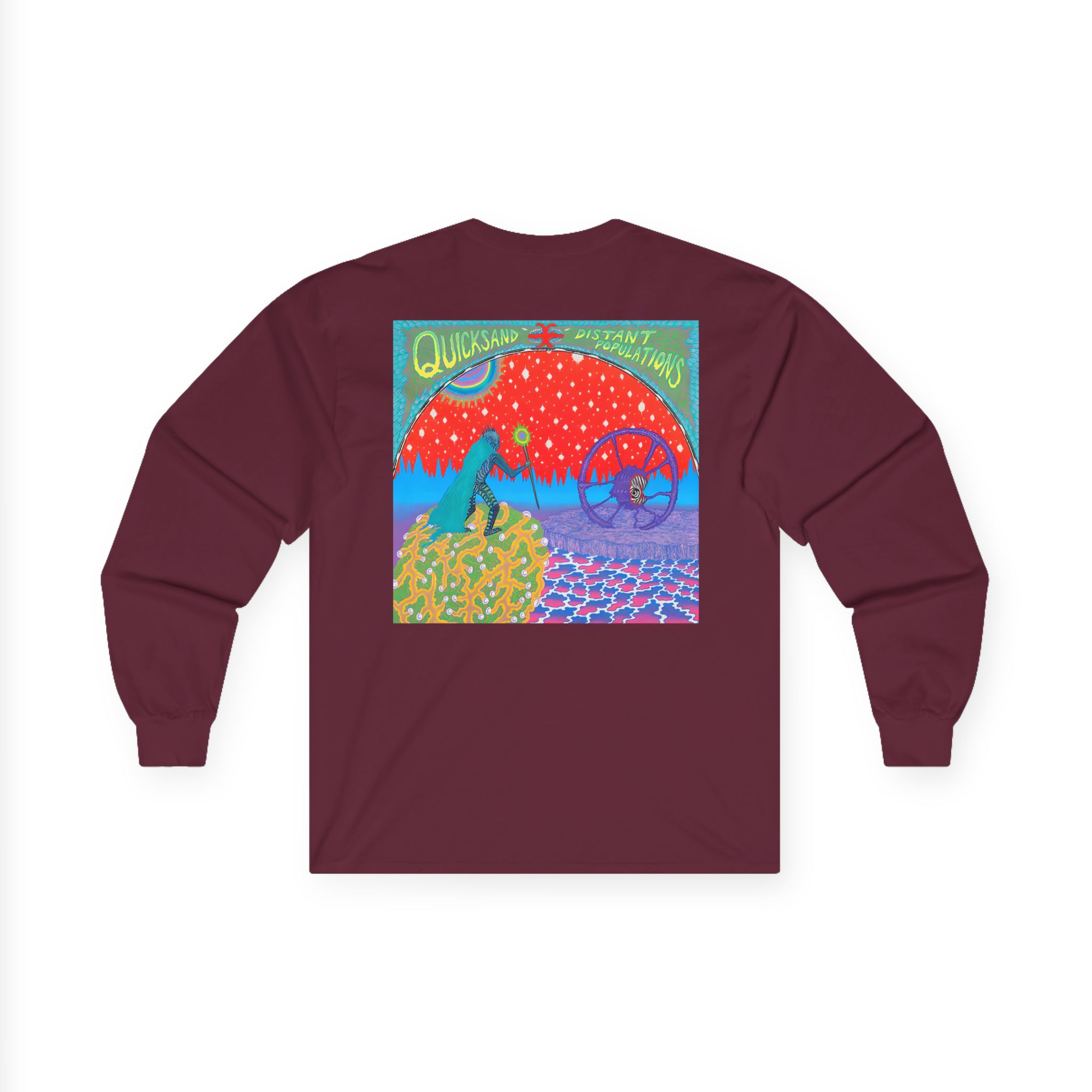 Quicksand Distant Populations Unisex Ultra Cotton Long Sleeve Tee