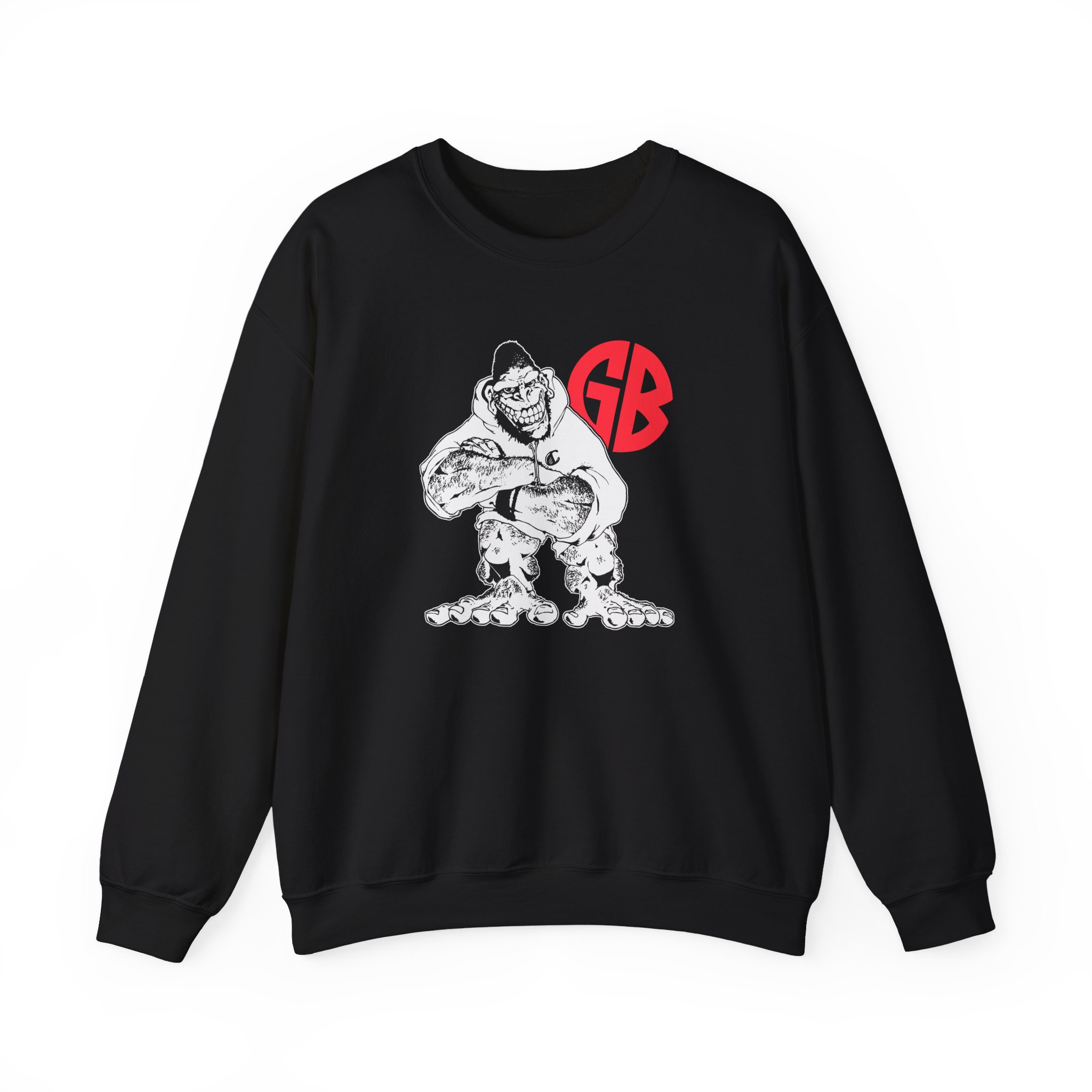 Gorilla Biscuits Big Gorilla Unisex Heavy Blendâ„¢ Crewneck Sweatshirt