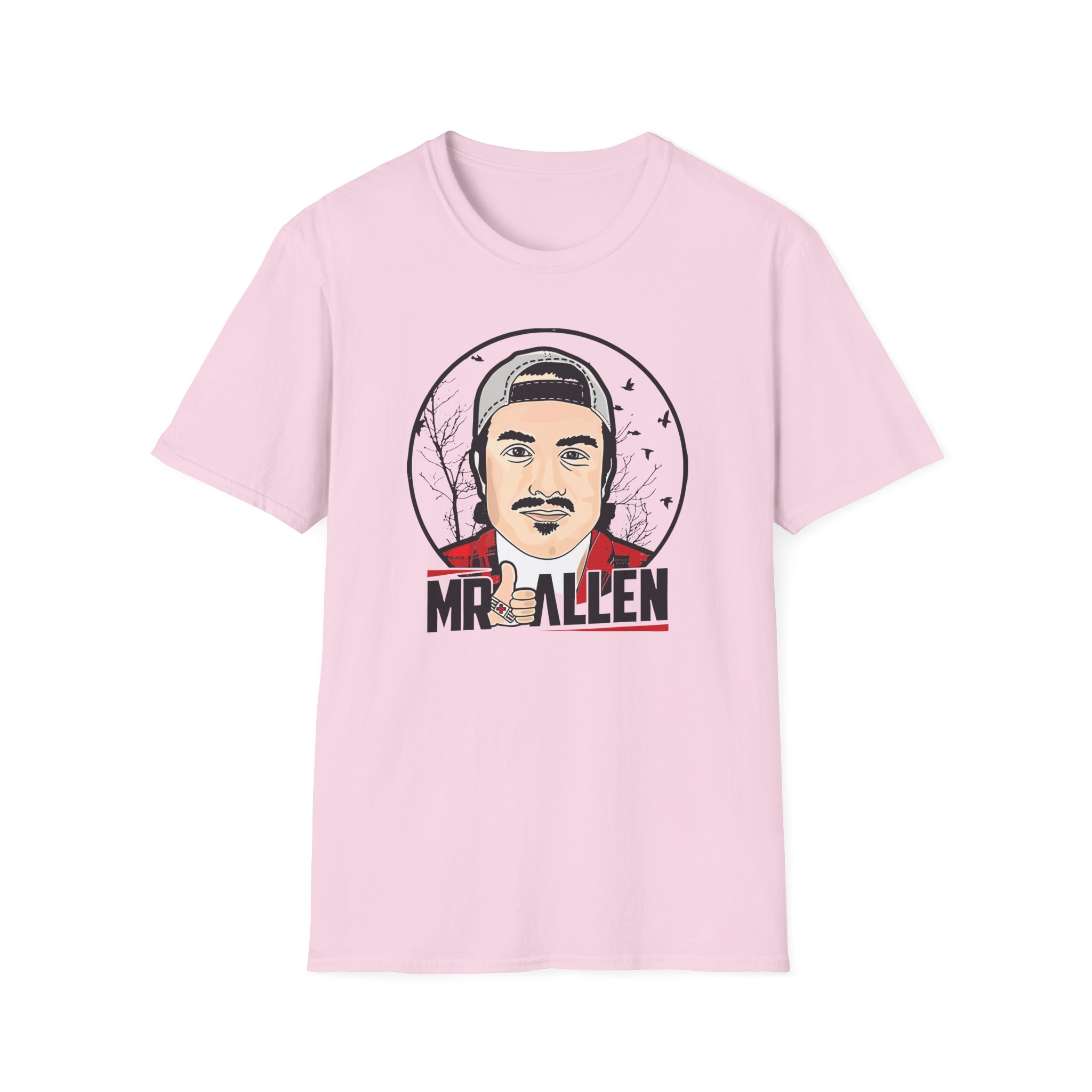 Mrballen Like Button Unisex Softstyle T-Shirt