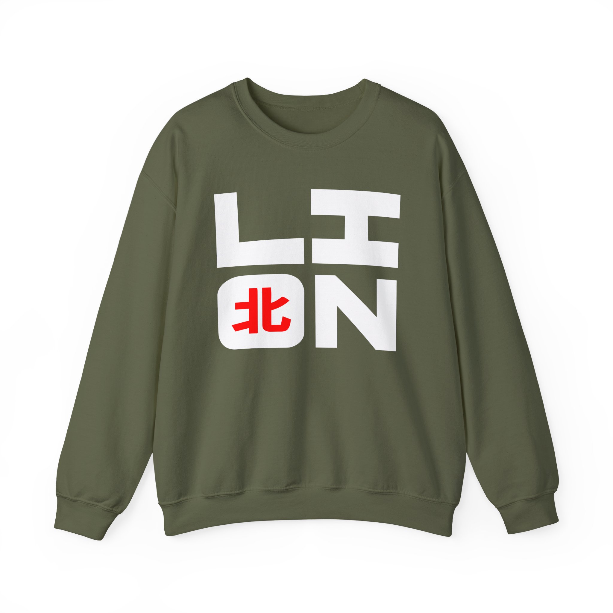 Northernlion Lion Square Unisex Heavy Blendâ„¢ Crewneck Sweatshirt