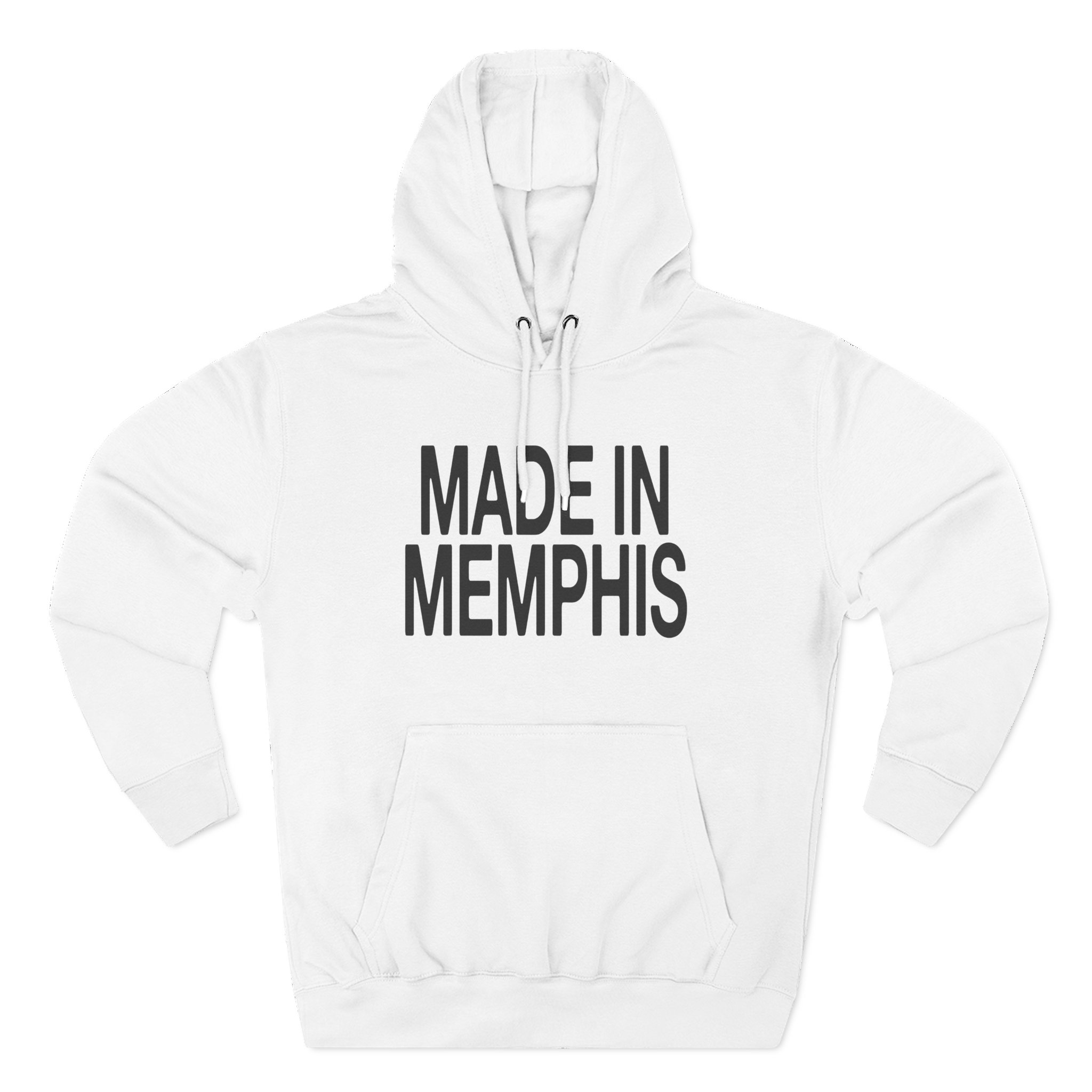 JT Made in Memphis Three-panel Fleece Hoodie