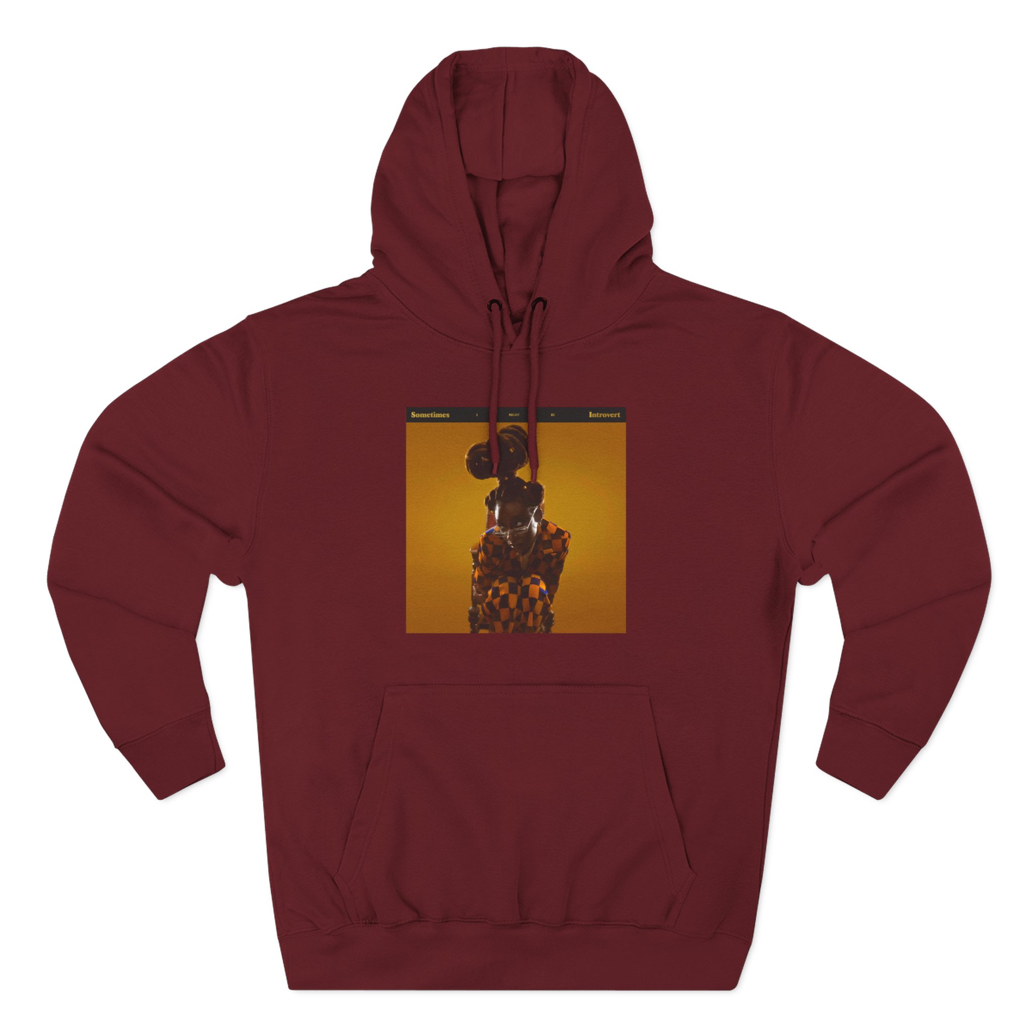 Little Simz Sometimes I Might Be Introvert Three-Panel Fleece Hoodie