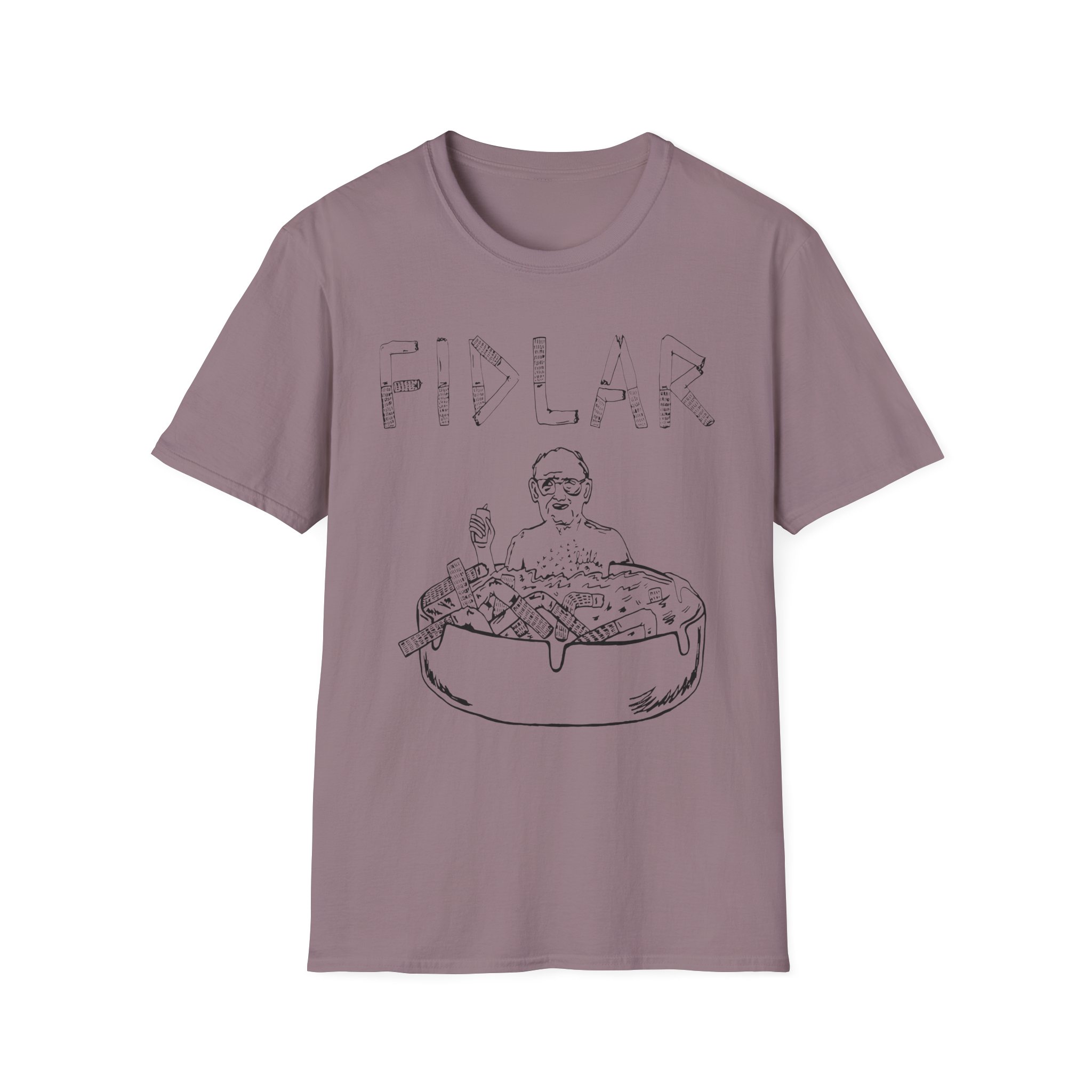 Fidlar Ashtray Unisex Softstyle T-Shirt