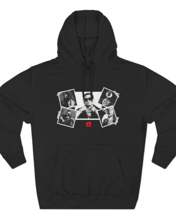 Fuerza Regida Band Tour Dates Three-Panel Fleece Hoodie