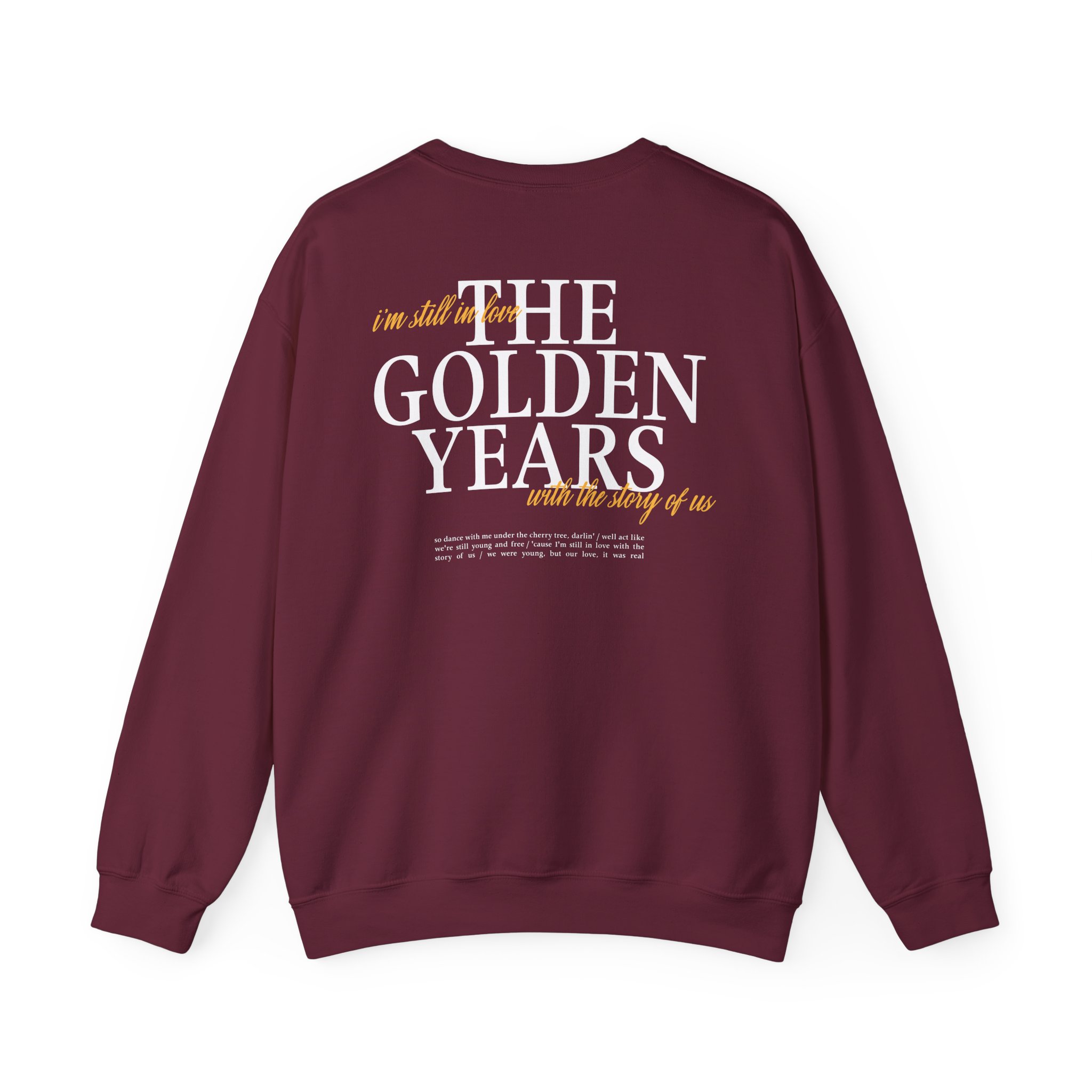 Joshua Bassett Lyric Unisex Heavy Blendâ„¢ Crewneck Sweatshirt