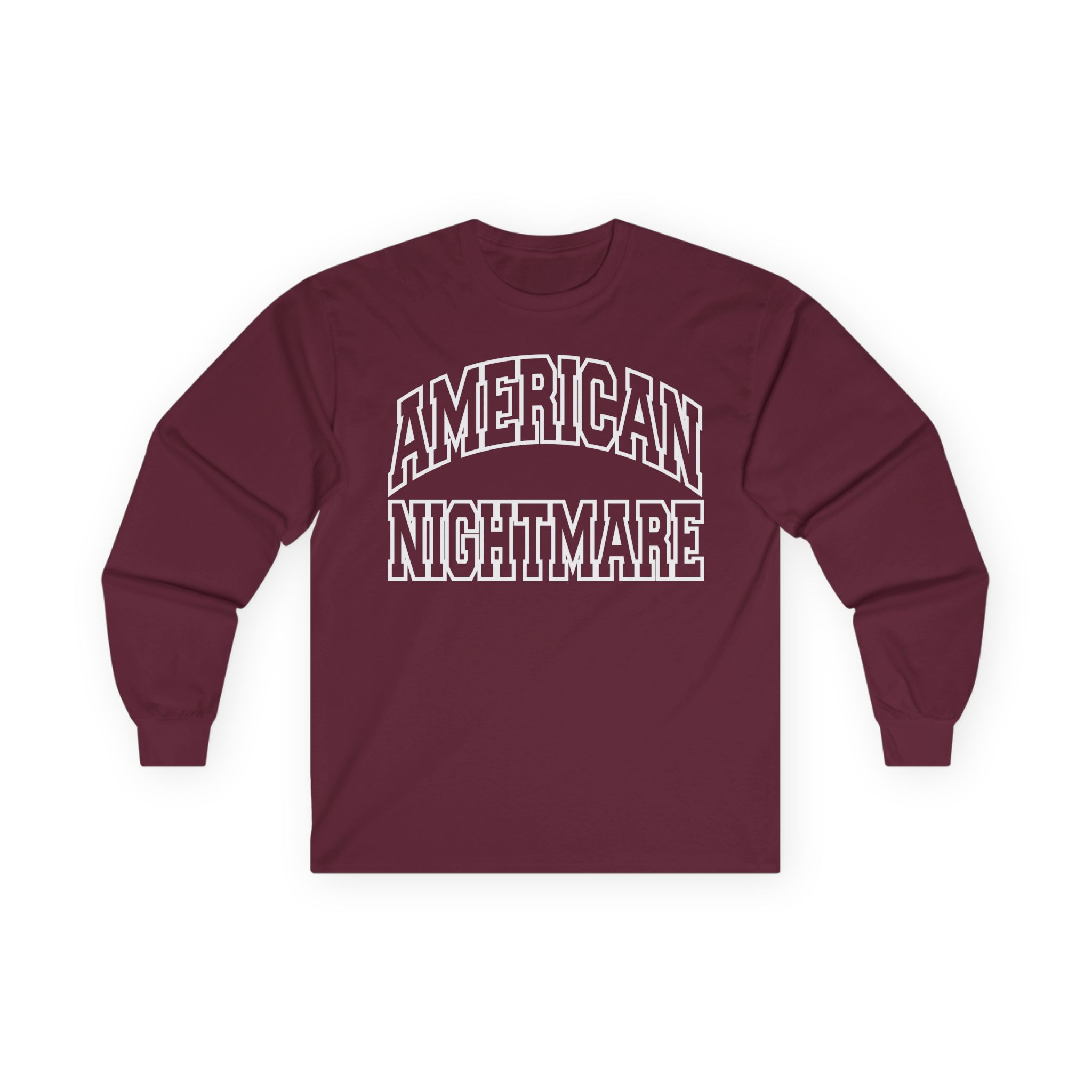 American Nightmare Varsity Unisex Ultra Cotton Long Sleeve Tee