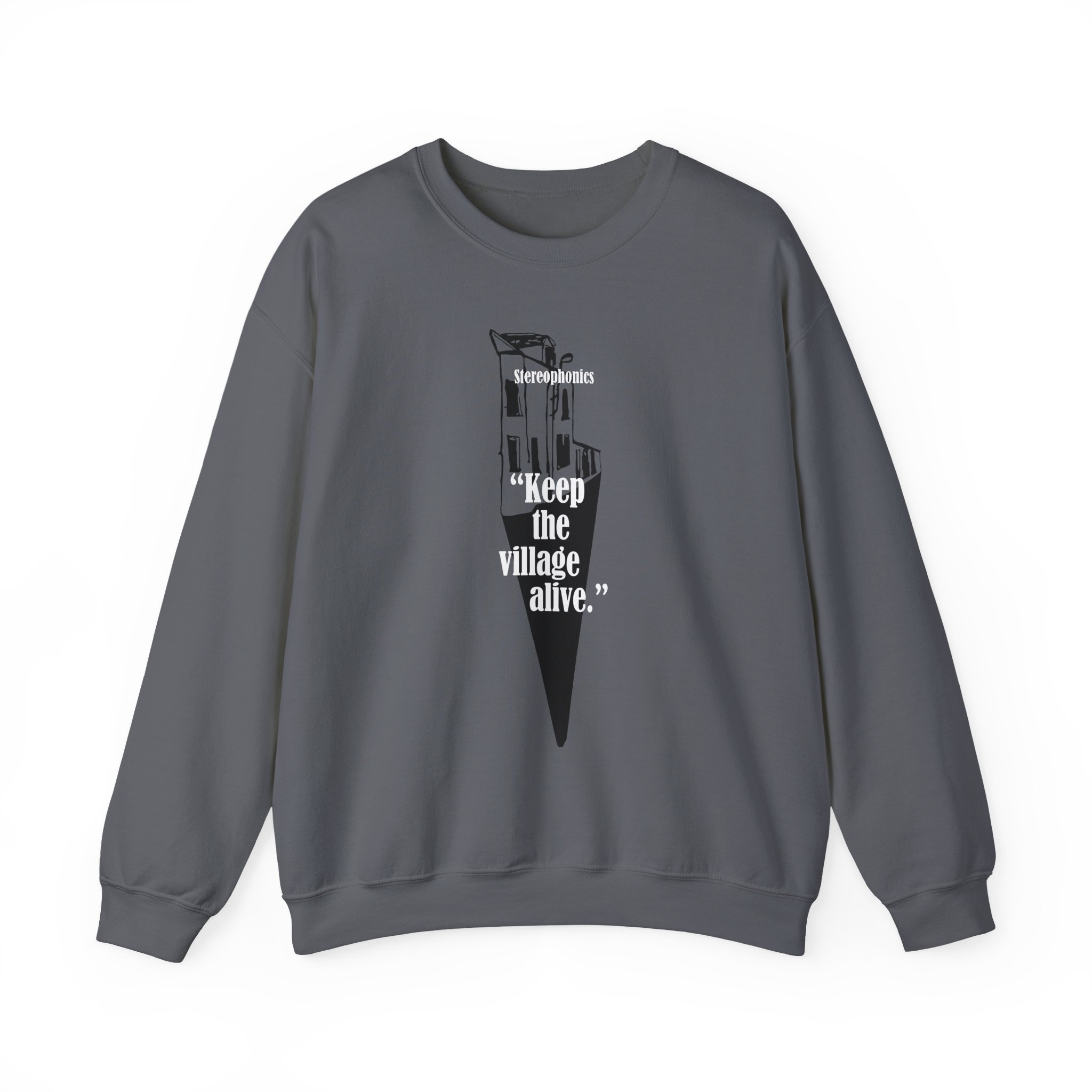 Stereophonics Keep the Village Alive Unisex Heavy Blendâ„¢ Crewneck Sweatshirt
