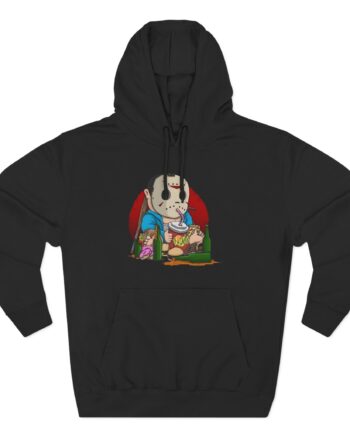 H2odelirious Cute Jason Voorhees Three-Panel Fleece Hoodie