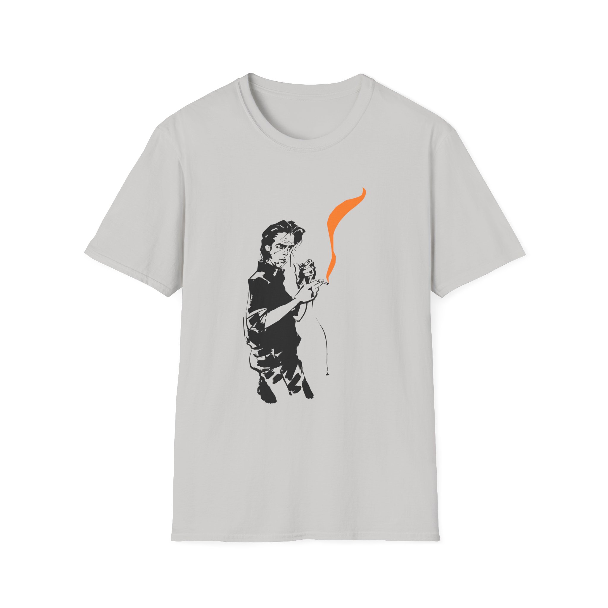 Nick Cave Smoking Unisex Softstyle T-Shirt