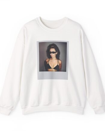 Miley Cyrus Polaroid Photo Unisex Heavy Blend™ Crewneck Sweatshirt