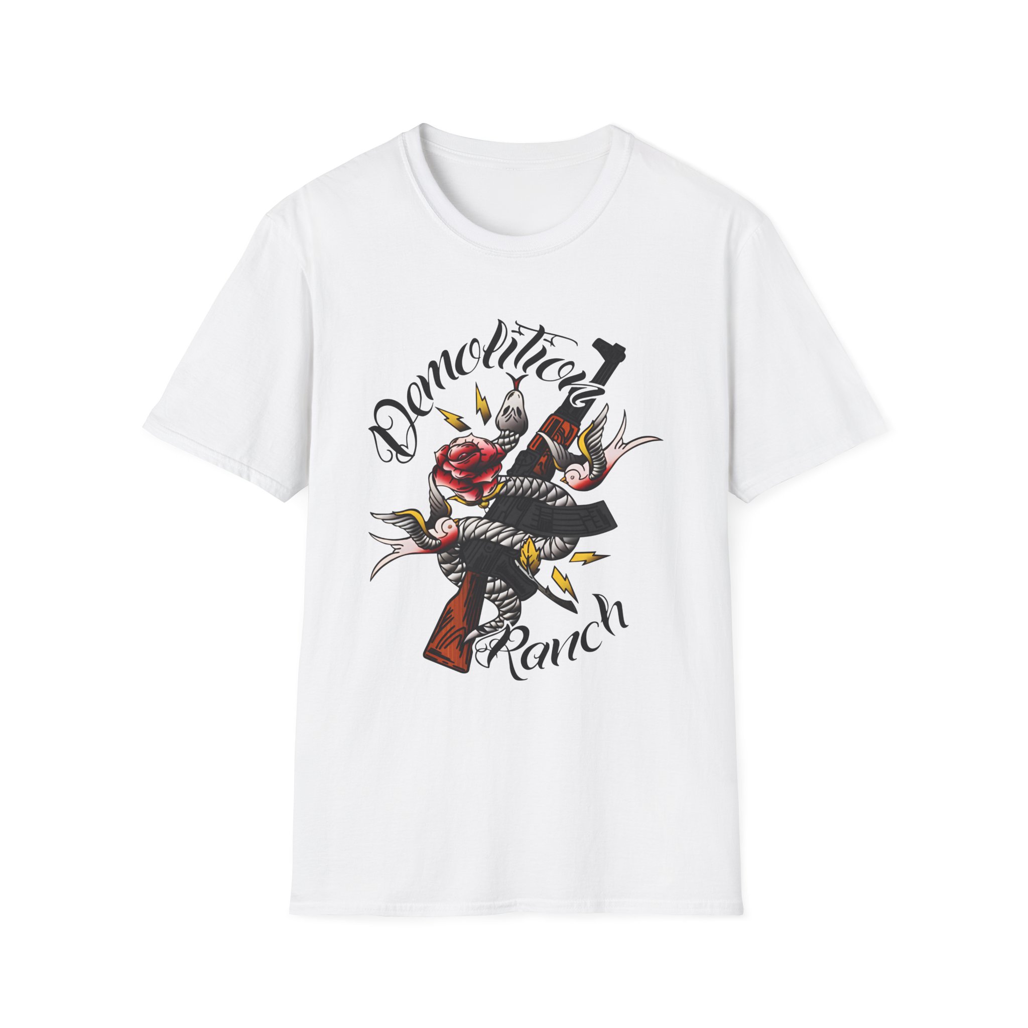 Demolition Ranch Tattoo Unisex Softstyle T-Shirt