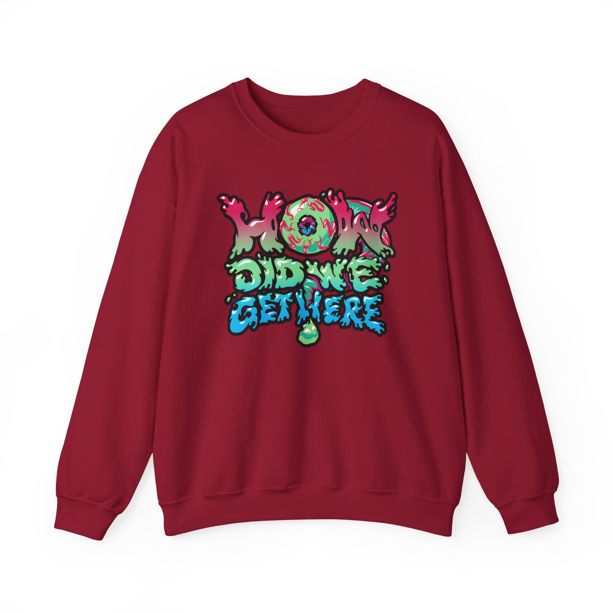How Did We Get Here Unisex Heavy Blendâ„¢ Crewneck Sweatshirt