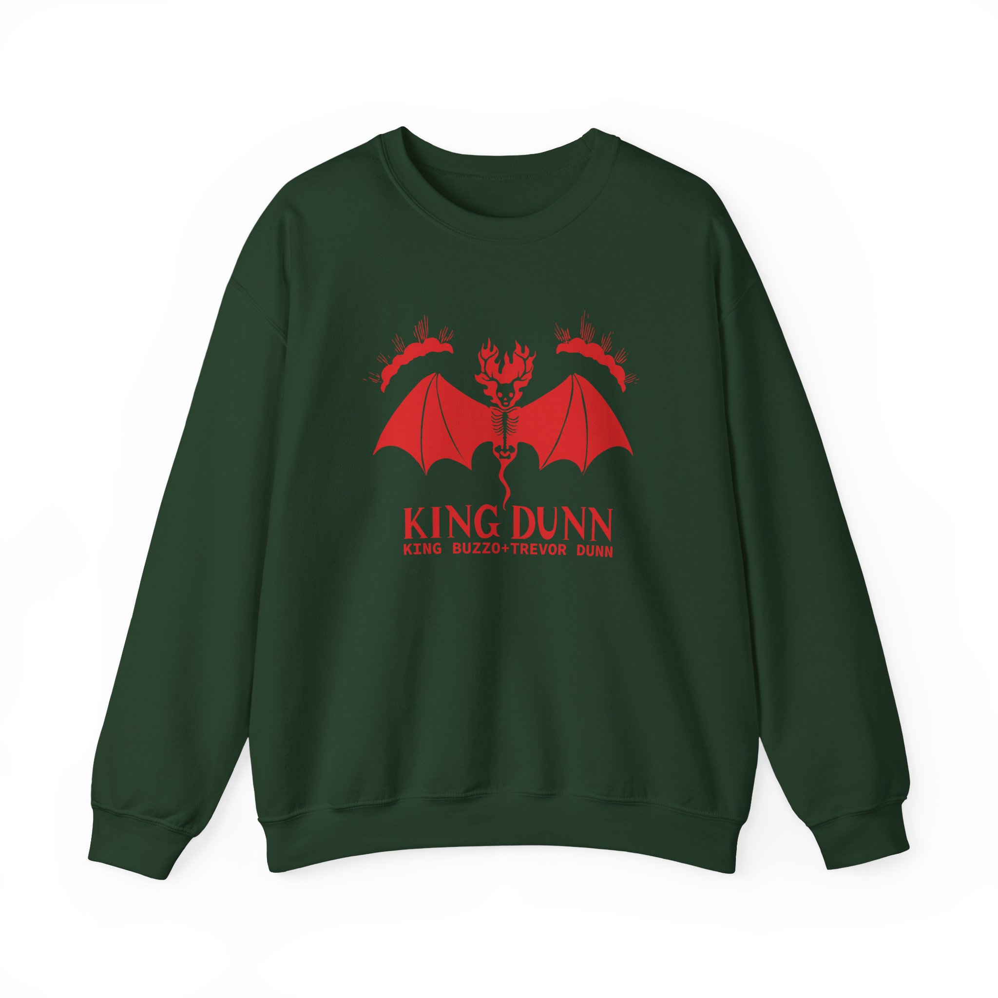 Melvins King Dunn King Buzzo Trevor Dunn Unisex Heavy Blendâ„¢ Crewneck Sweatshirt