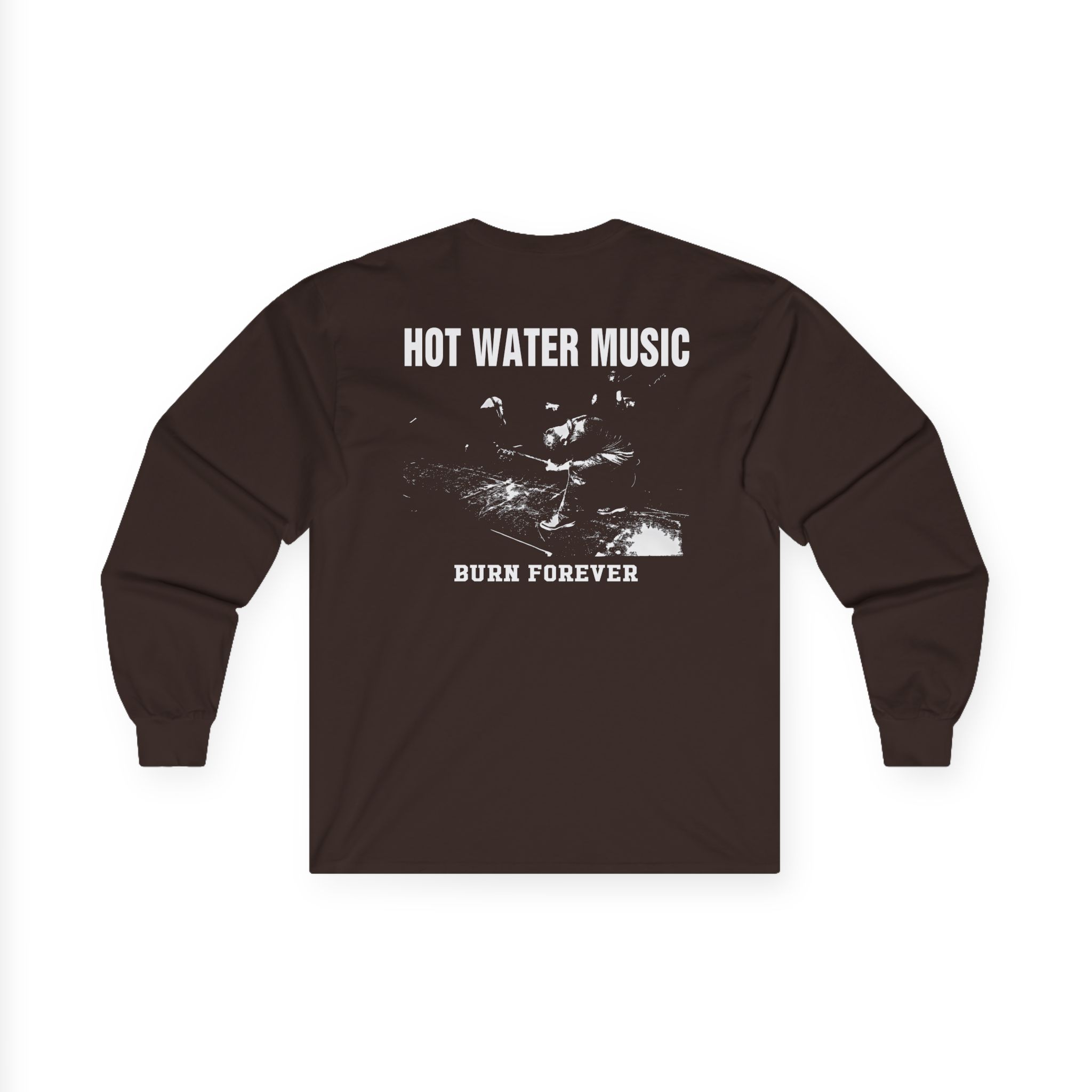 Hot Water Music Burn Forever Unisex Ultra Cotton Long Sleeve Tee
