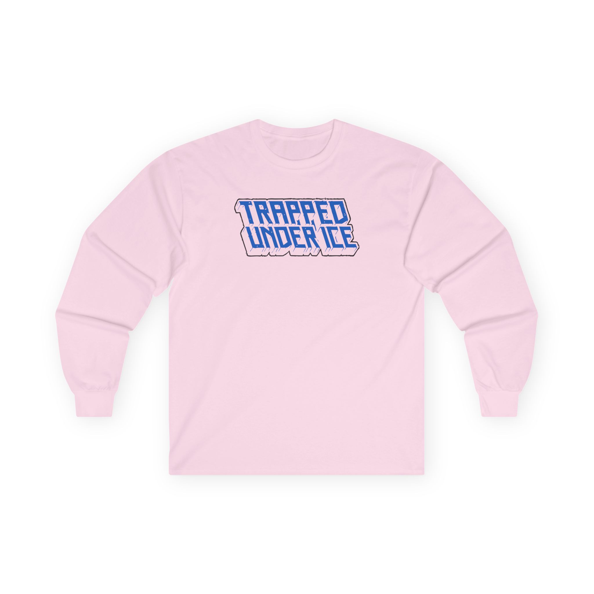 Trapped Under Ice Stacked 3d Logo Unisex Ultra Cotton Long Sleeve Tee