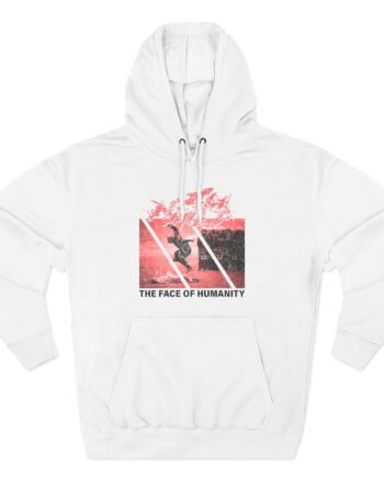 Nasty Face of Humanity Three-Panel Fleece Hoodie