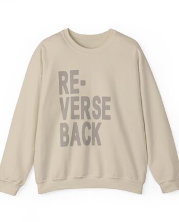 Armchair Expert Reverse Back Unisex Heavy Blend™ Crewneck Sweatshirt