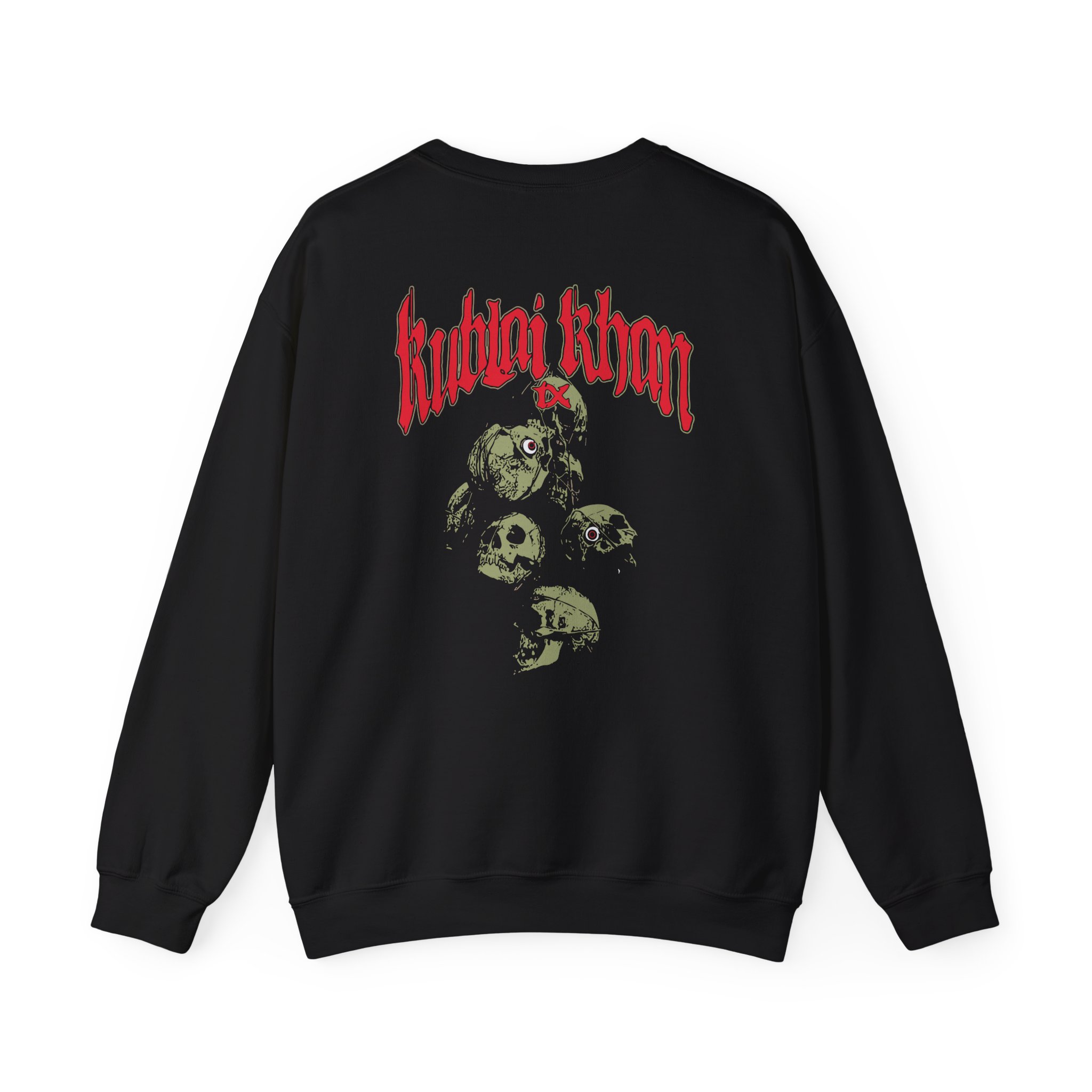 Kublai Khan - Skull Unisex Heavy Blendâ„¢ Crewneck Sweatshirt