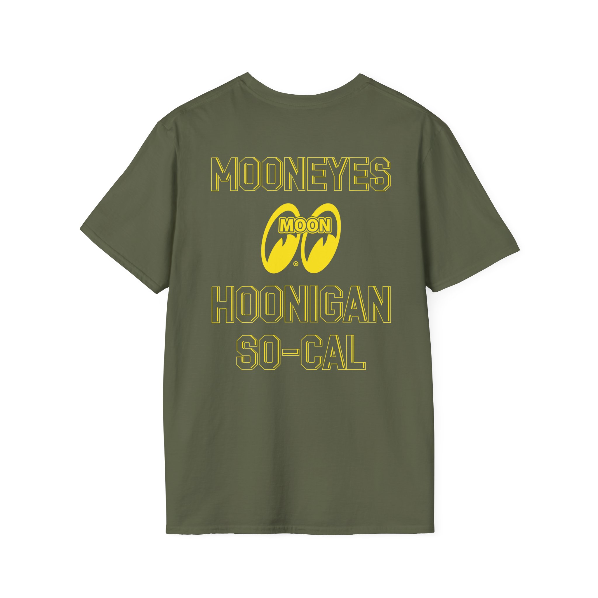 Hoonigan X Mooneyes Socal Unisex Softstyle T-Shirt