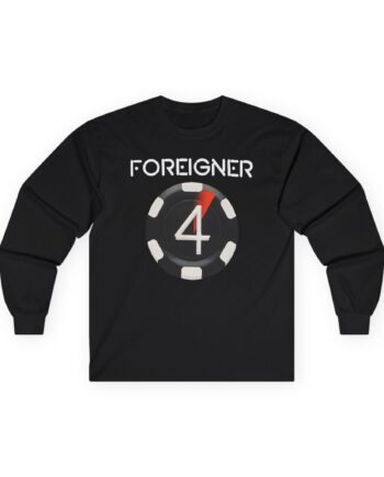 Foreigner 4 Poker Chip Unisex Ultra Cotton Long Sleeve Tee