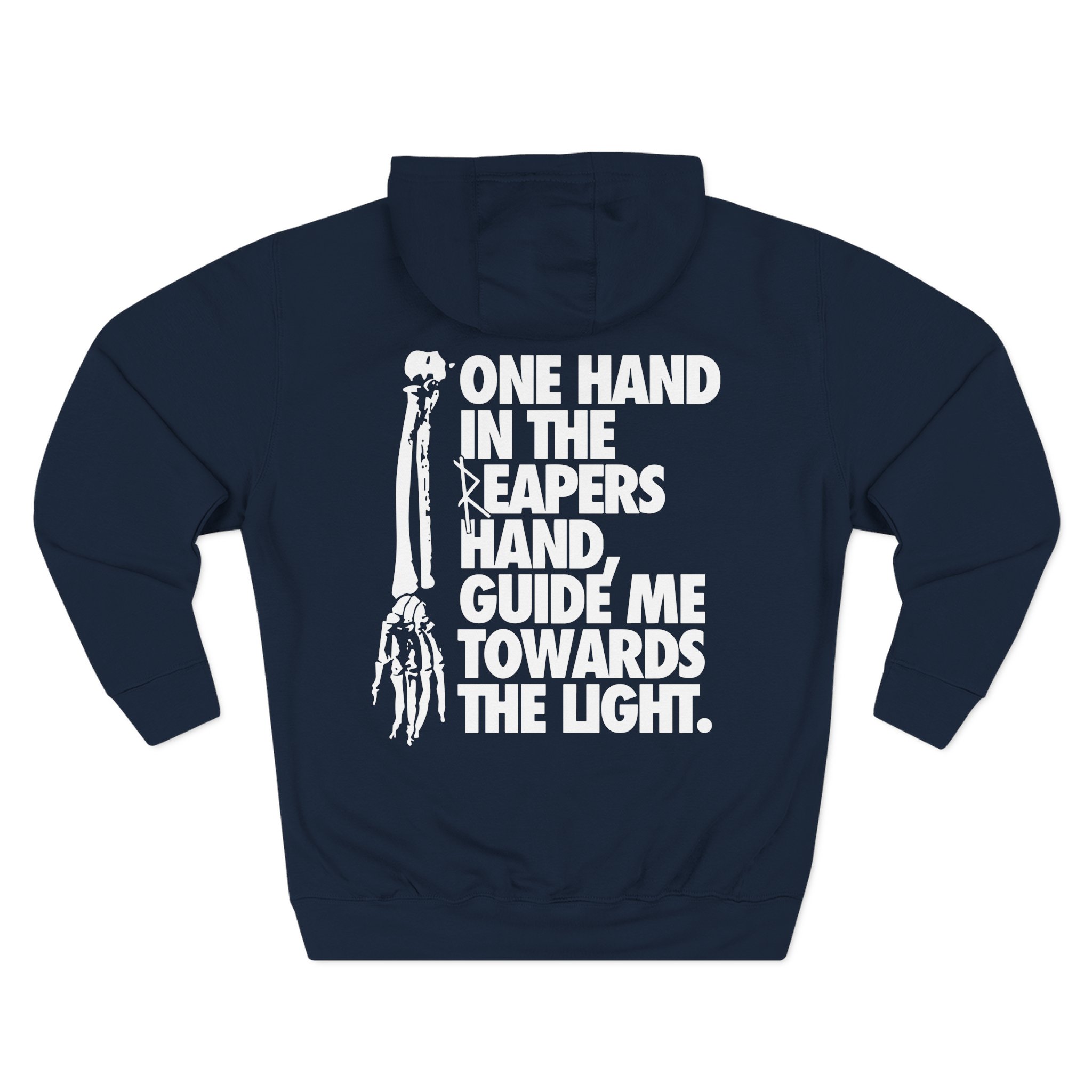 Trapped Under Ice Reaper Three-Panel Fleece Hoodie