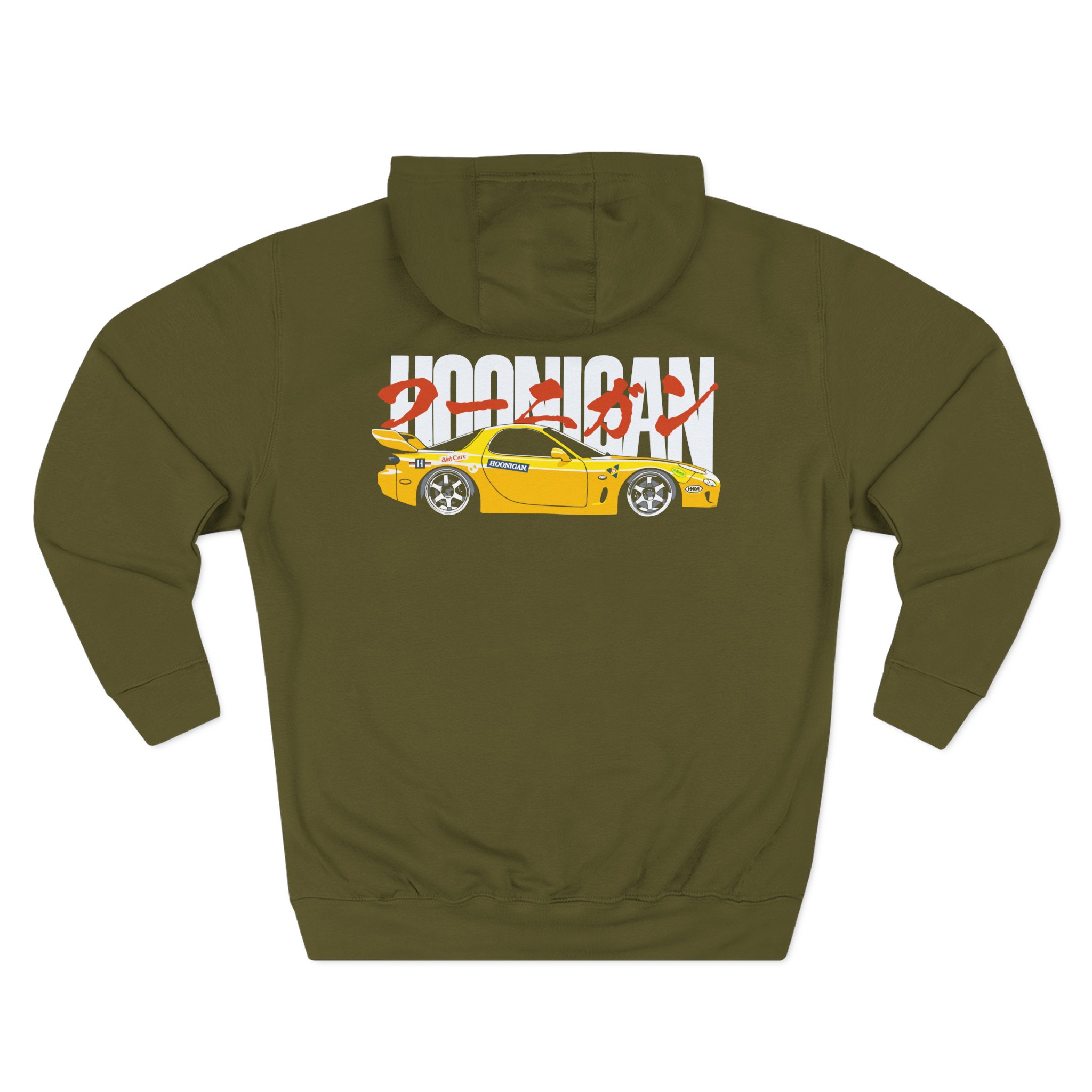 Ken Block Hoonigan Neo Akagi Three-Panel Fleece Hoodie