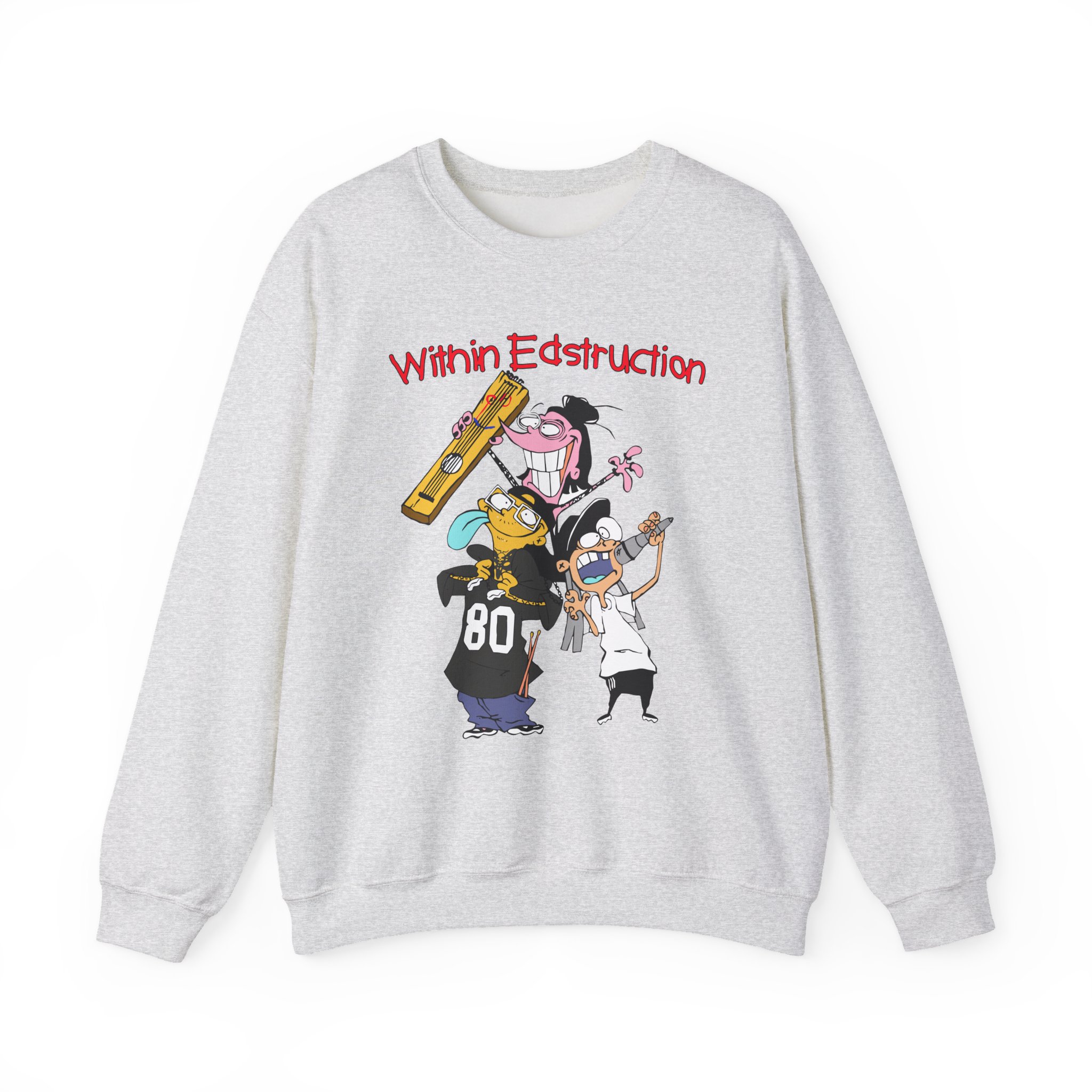 Within Destruction Within Edstruction Unisex Heavy Blend Crewneck Sweatshirt
