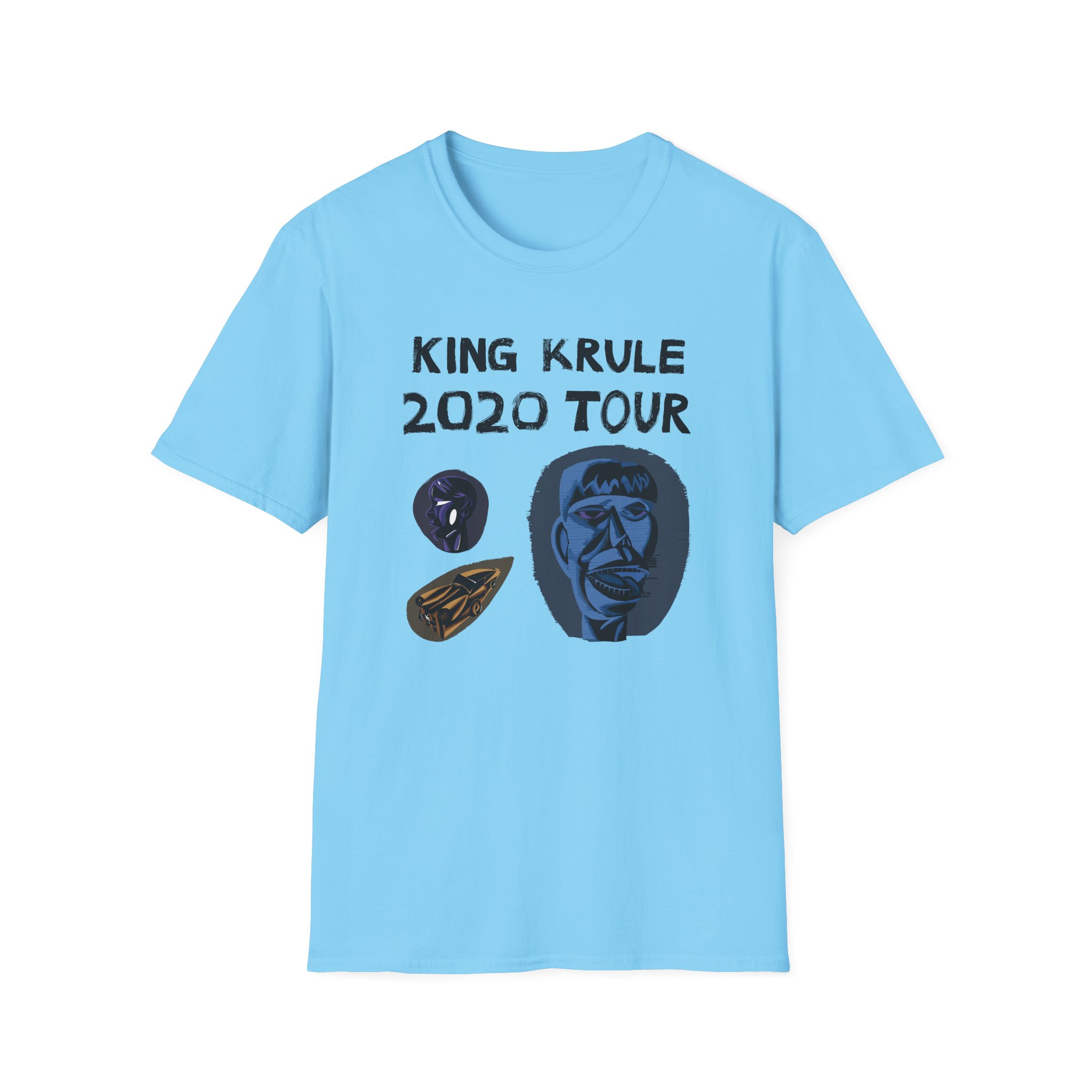 King Krule King Krule Tour Uk Europe Unisex Softstyle T-Shirt