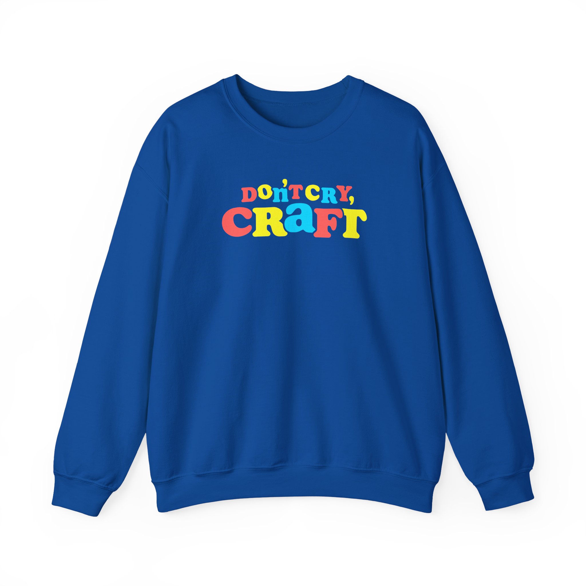 Dan and Phil Don't Cry Craft Unisex Heavy Blendâ„¢ Crewneck Sweatshirt