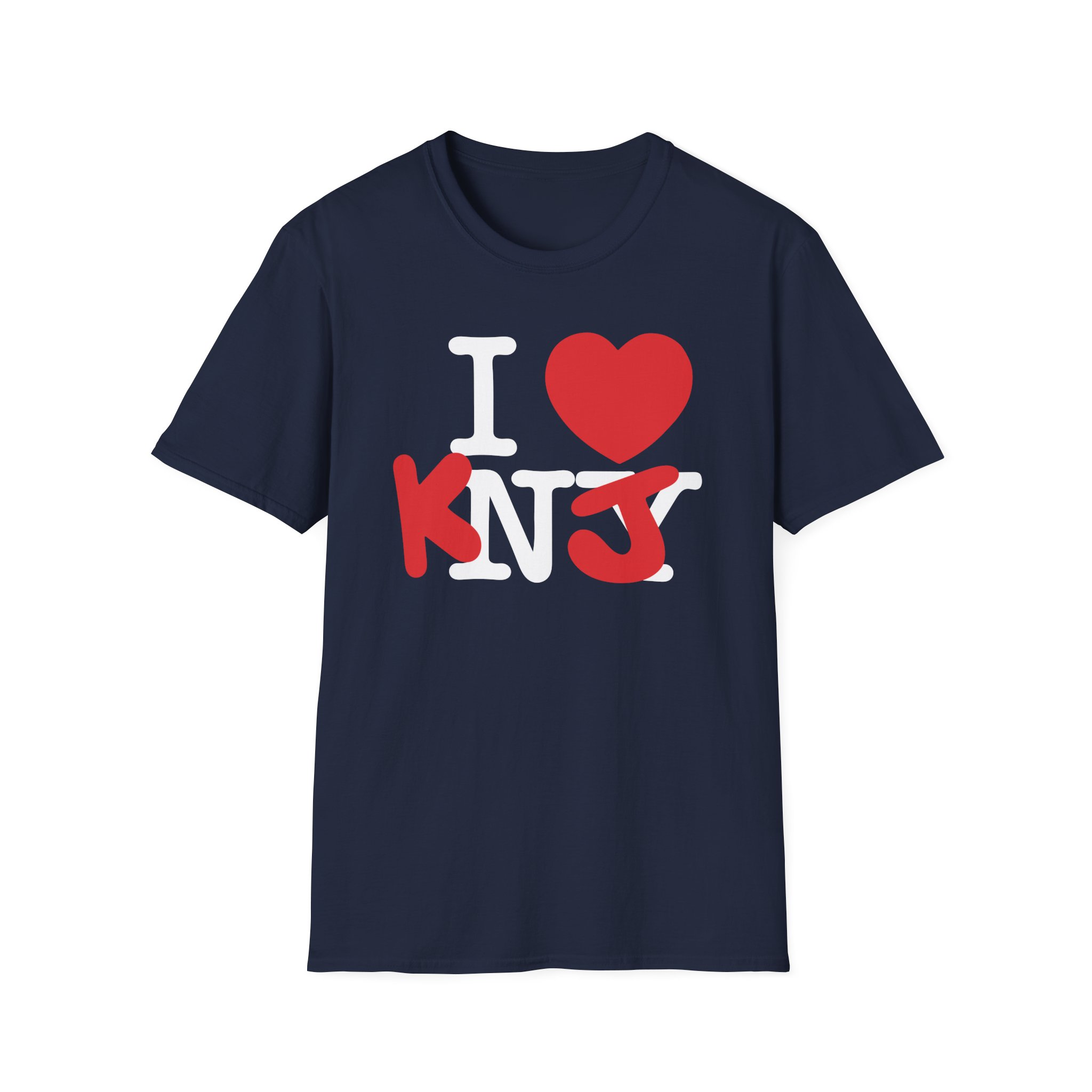KNJ I Love Unisex Softstyle T-Shirt