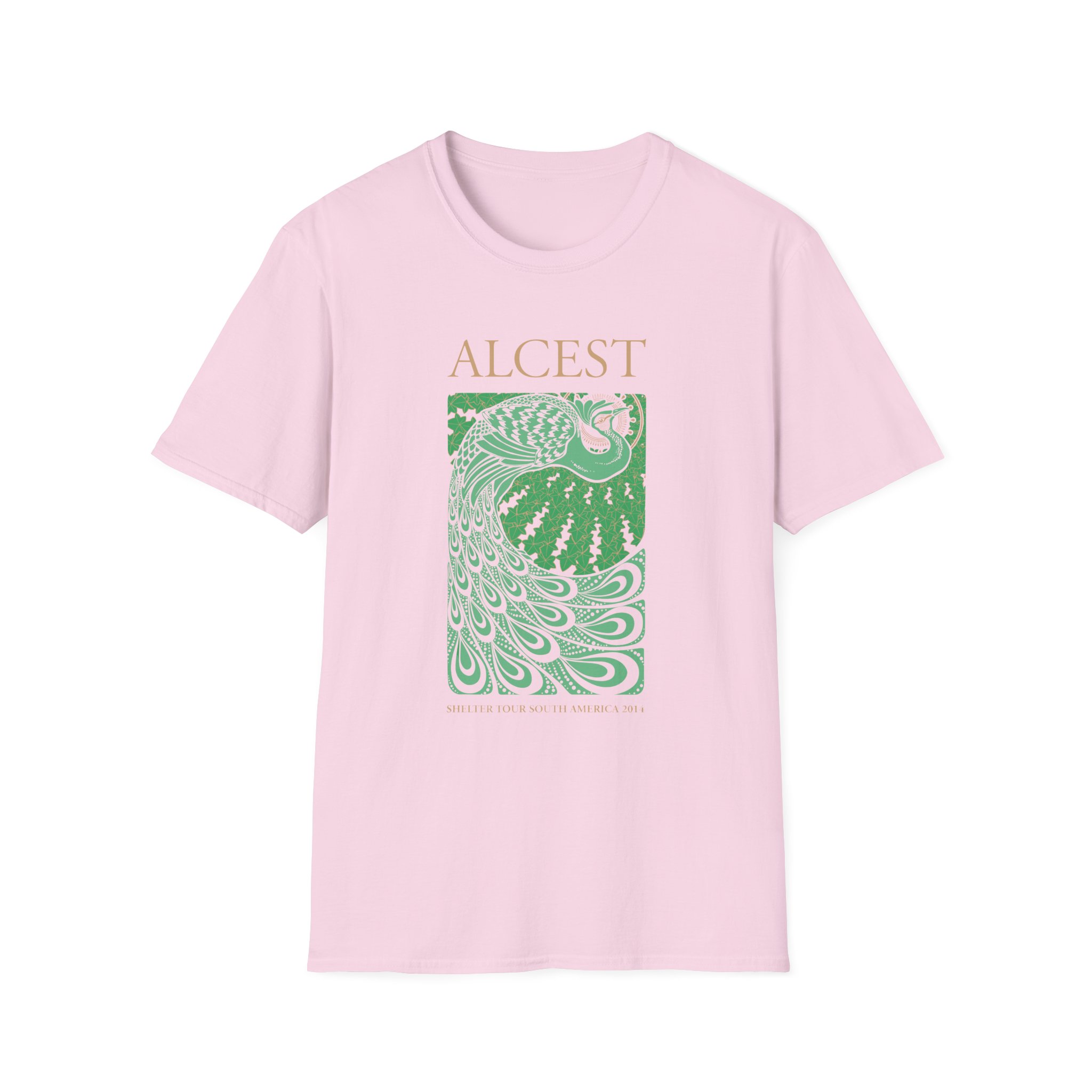 Alcest Shelter Tour South America 2014 Unisex Softstyle T-Shirt