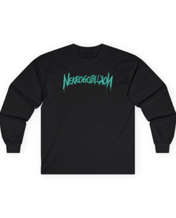 Nekrogoblikon Goblin Mode Crystal Wash Unisex Ultra Cotton Long Sleeve Tee