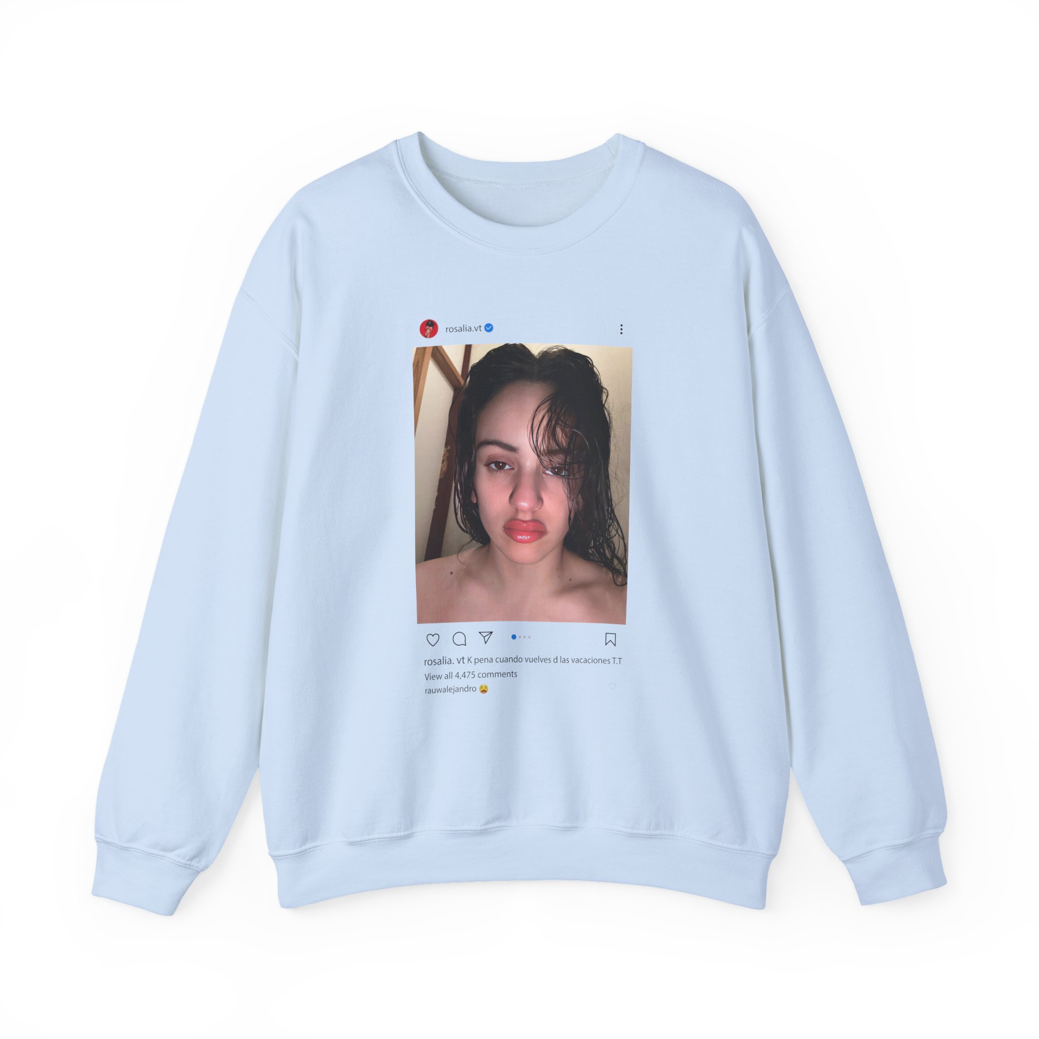 Rosalia Motomami Instagram Unisex Heavy Blendâ„¢ Crewneck Sweatshirt