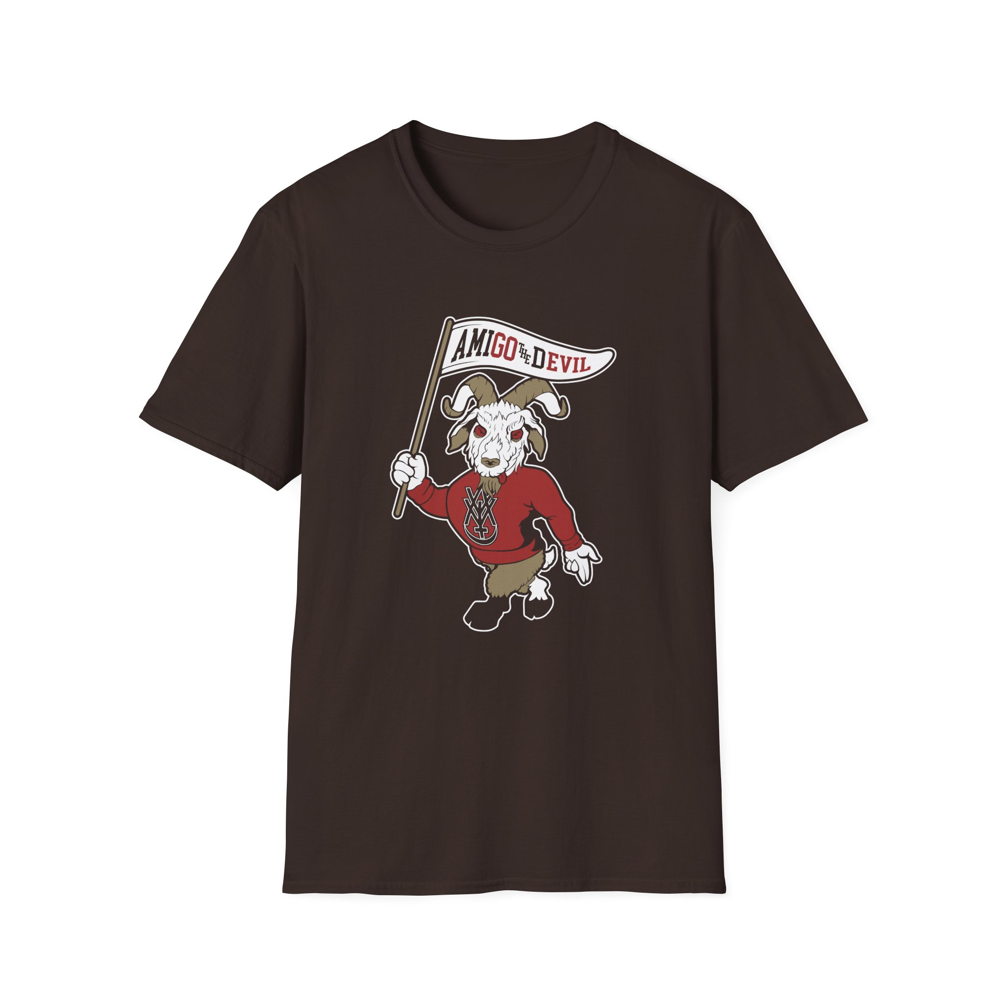 Amigo The Devil Go Evil Mascot Unisex Softstyle T-Shirt